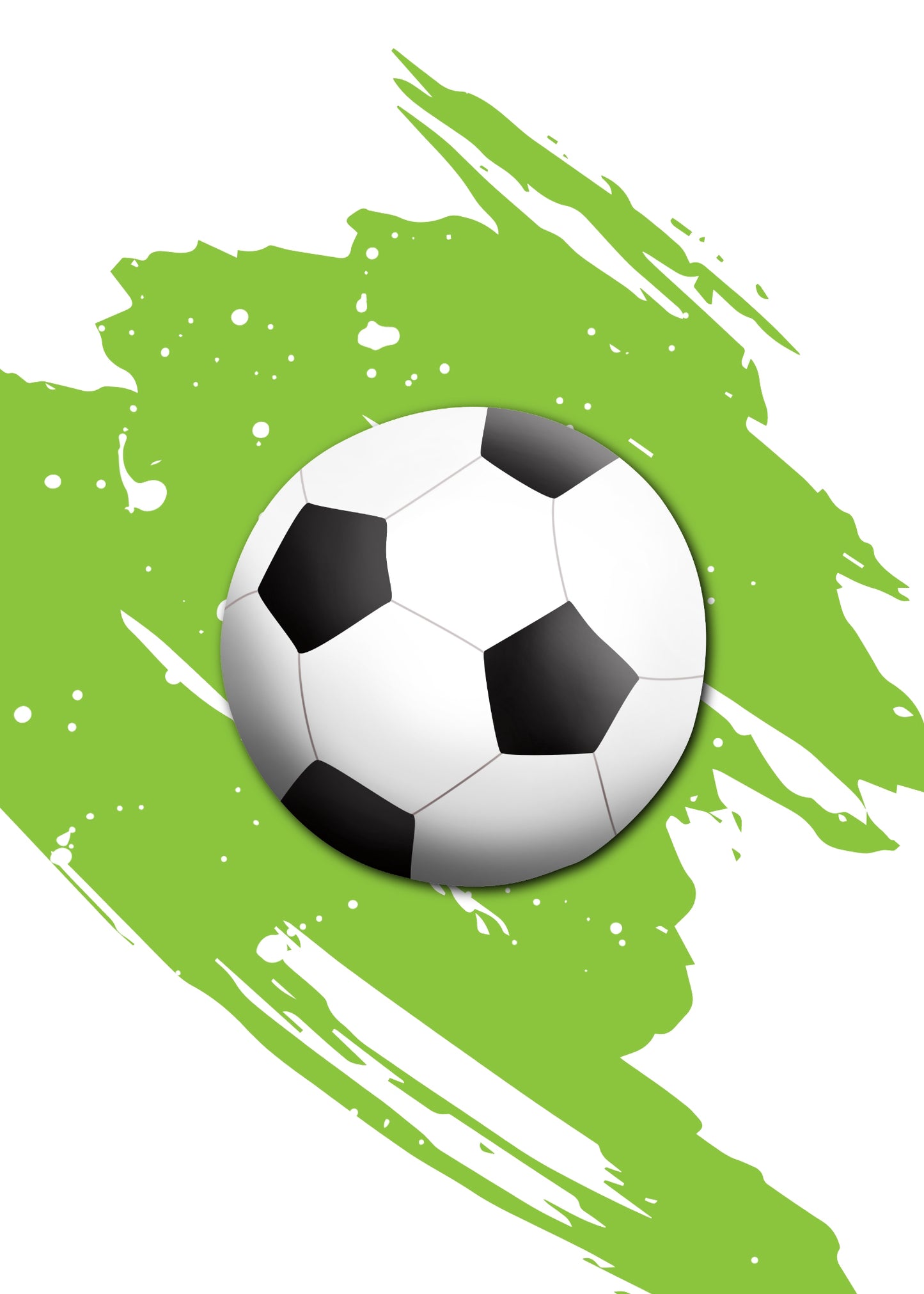 Digital Soccer Invitation, Editable Digital File, 5x7 inches