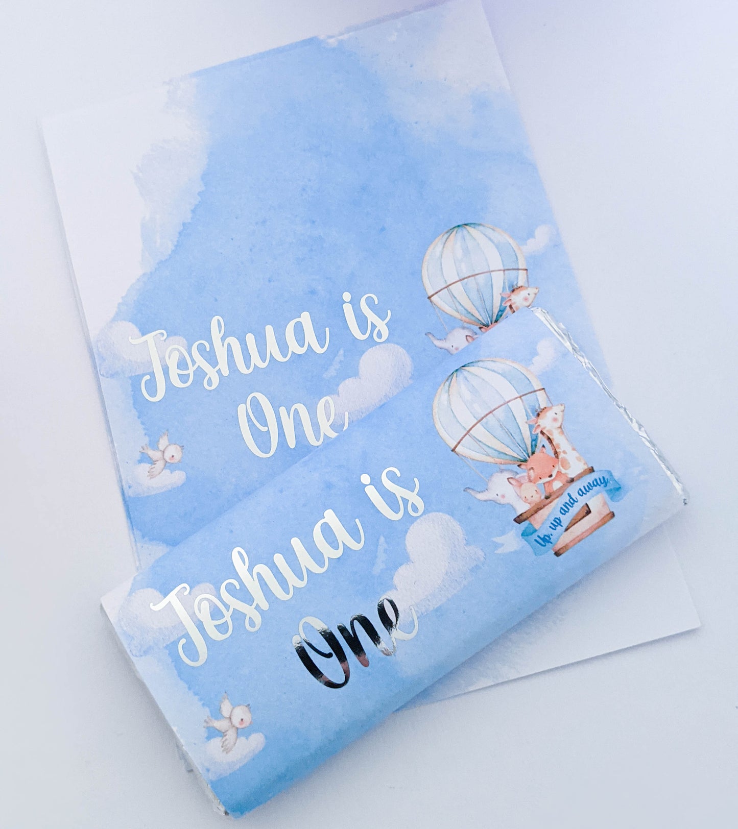 E&L Designs Animal Hot Air Balloon Chocolate Wrappers, Set of 10
