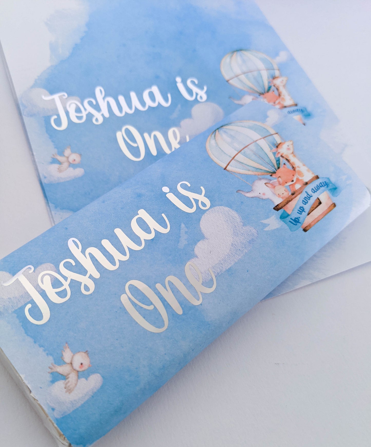 E&L Designs Animal Hot Air Balloon Chocolate Wrappers, Set of 10