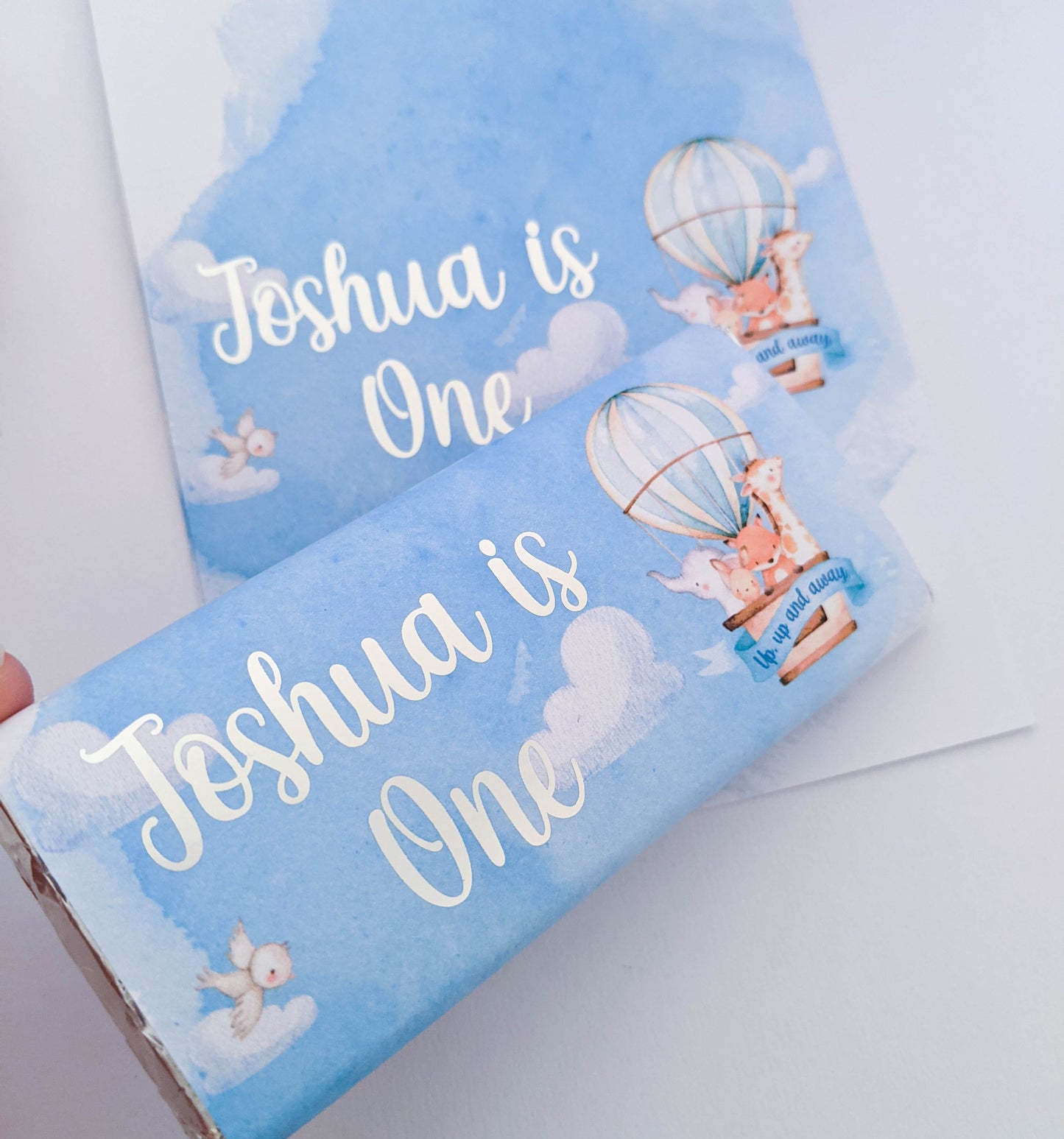 E&L Designs Animal Hot Air Balloon Chocolate Wrappers, Set of 10