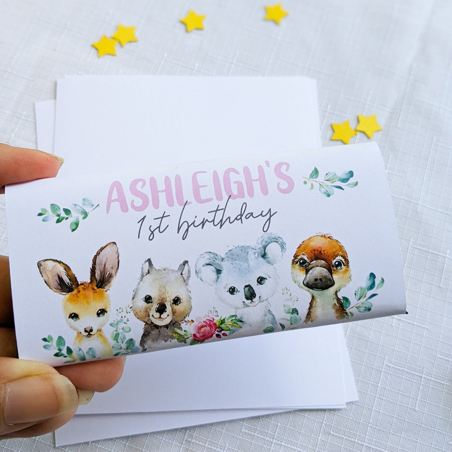 E&L Designs Australian Animals Chocolate Wrappers, Set of 10
