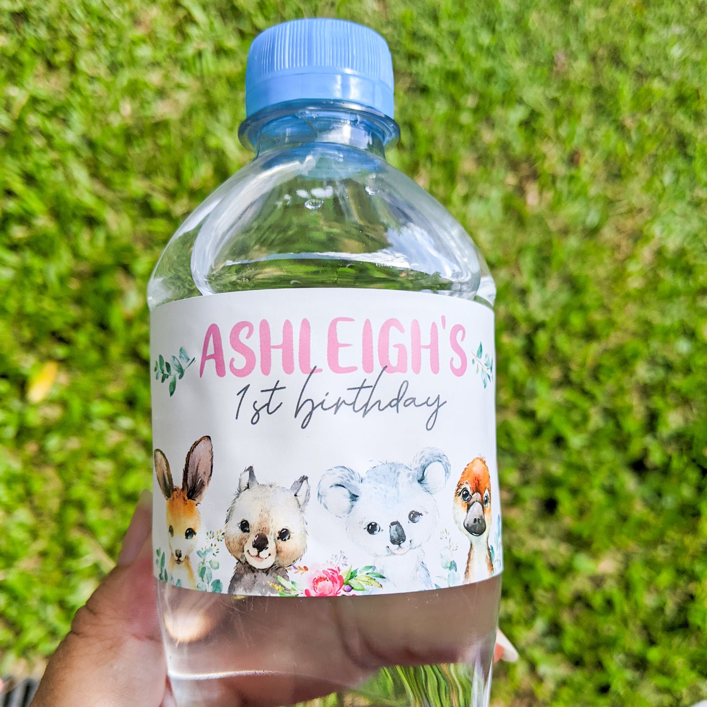 E&L Designs Australian Animals Water Bottle Labels