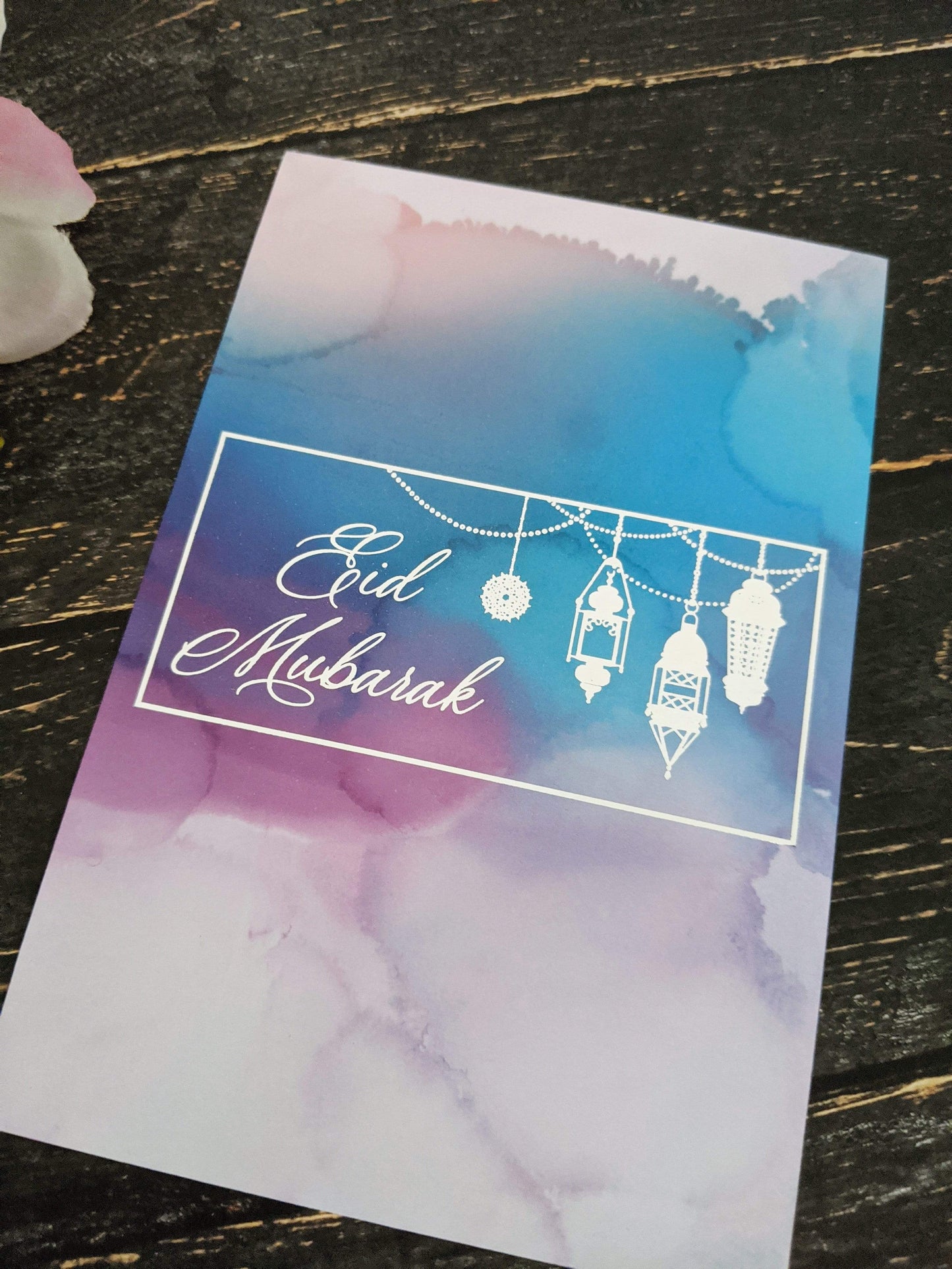 E&L Designs Colour Eid Mubarak Chocolate Wrappers x 10