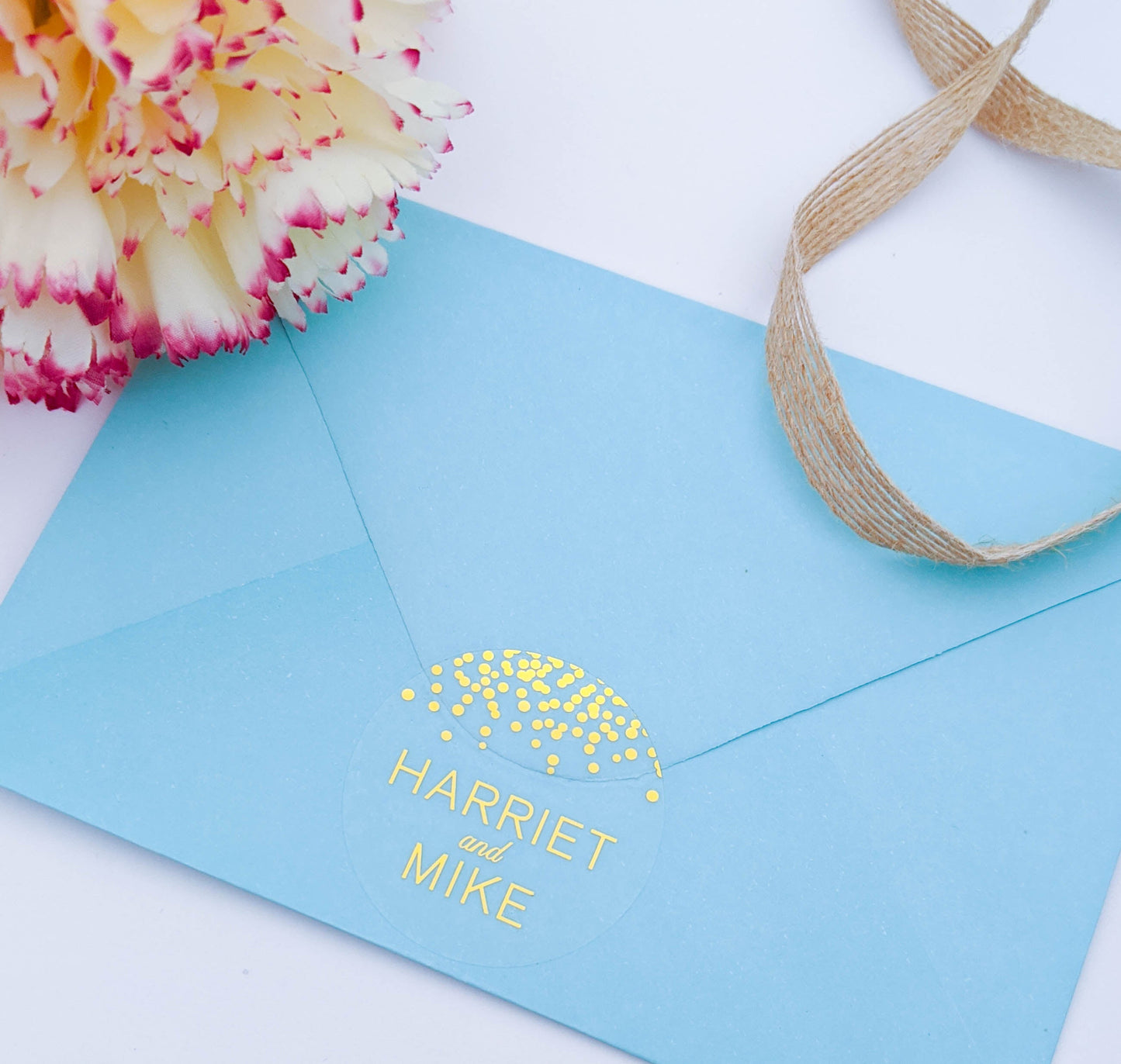 E&L Designs Confetti Foil Envelope Seals