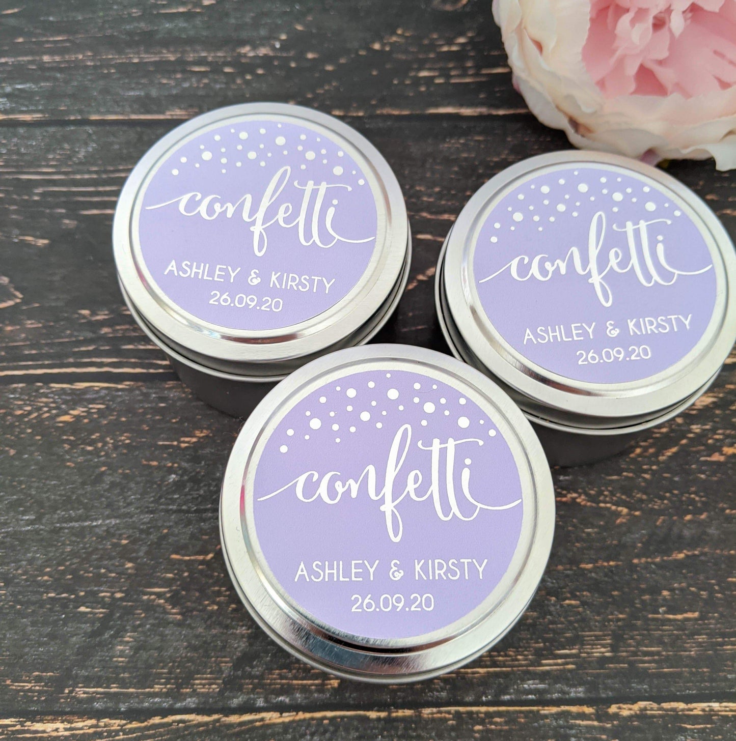 E&L Designs Confetti Pastel Foil Stickers