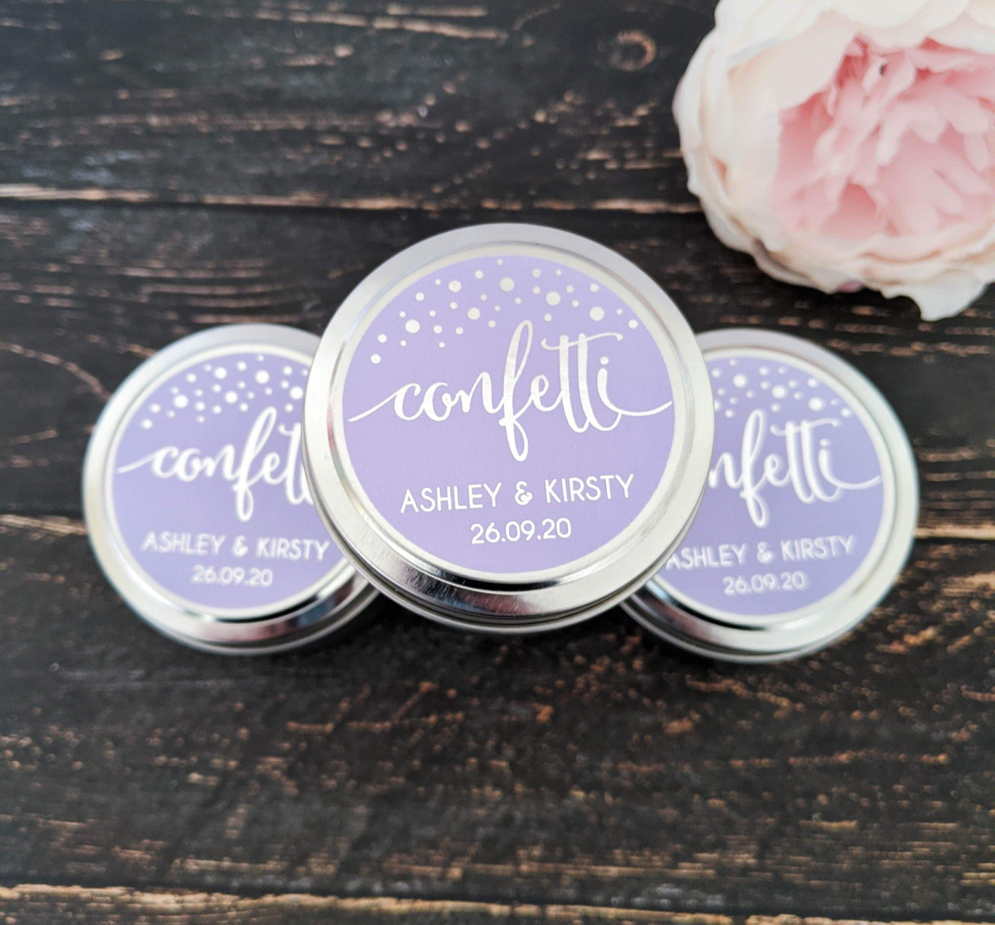 E&L Designs Confetti Pastel Foil Stickers