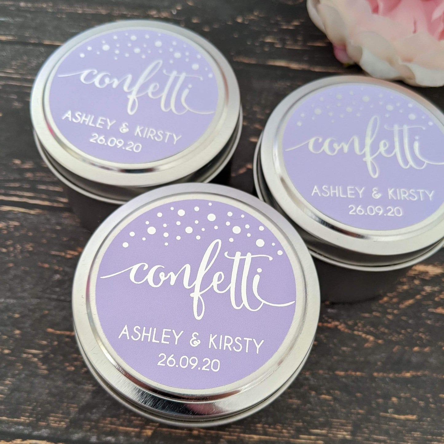 E&L Designs Confetti Pastel Foil Stickers