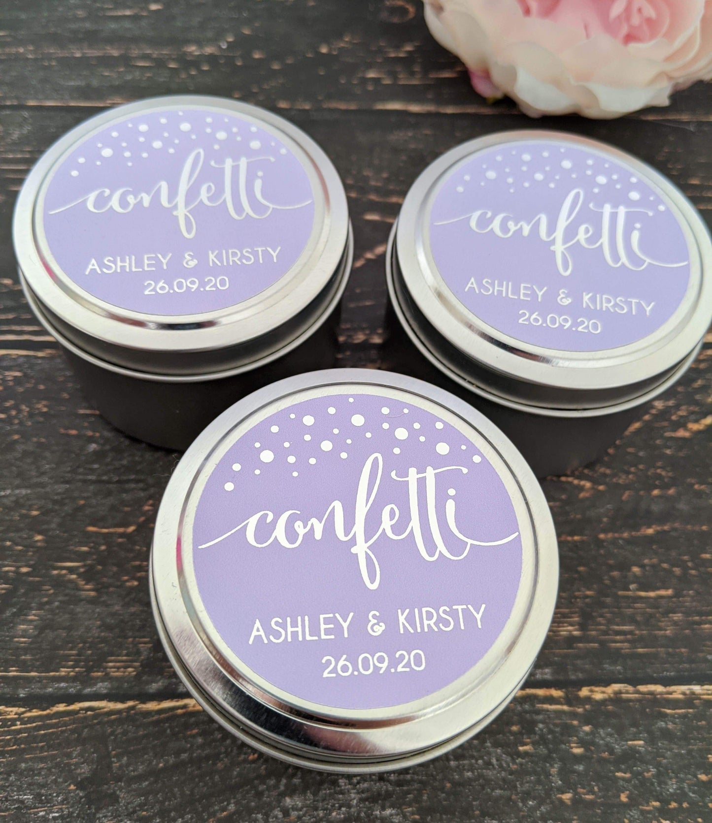E&L Designs Confetti Pastel Foil Stickers