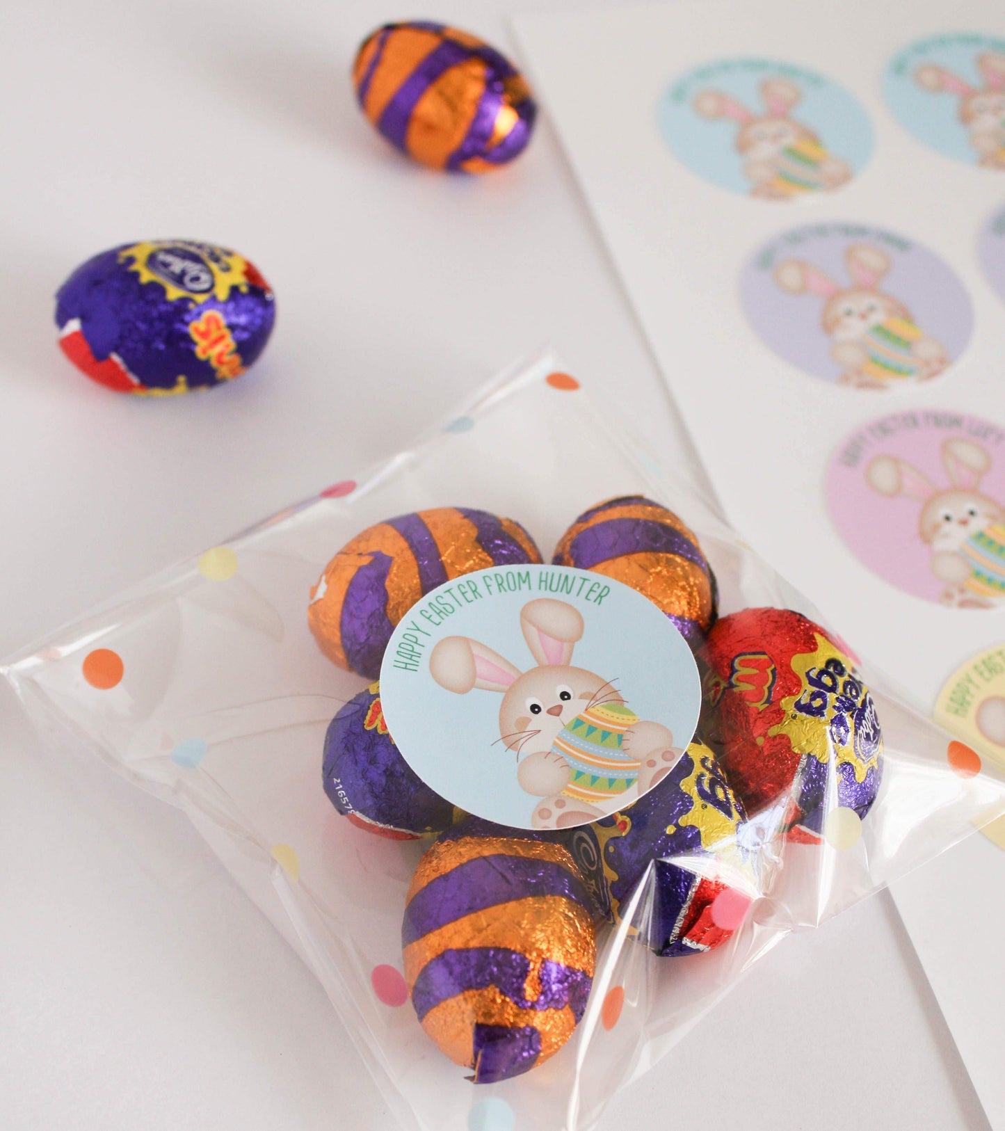 E&L Designs Easter Class Gift Stickers
