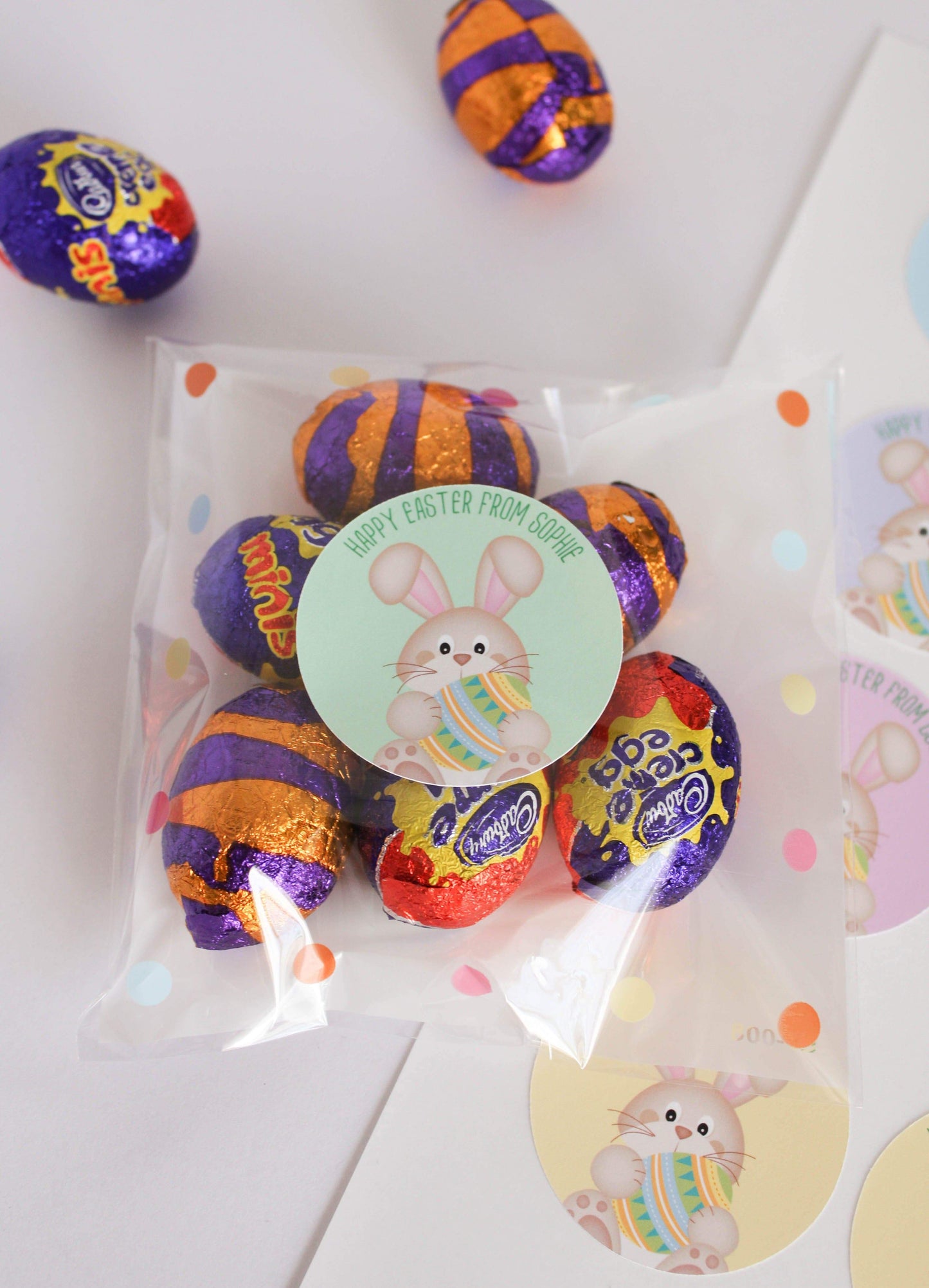 E&L Designs Easter Class Gift Stickers