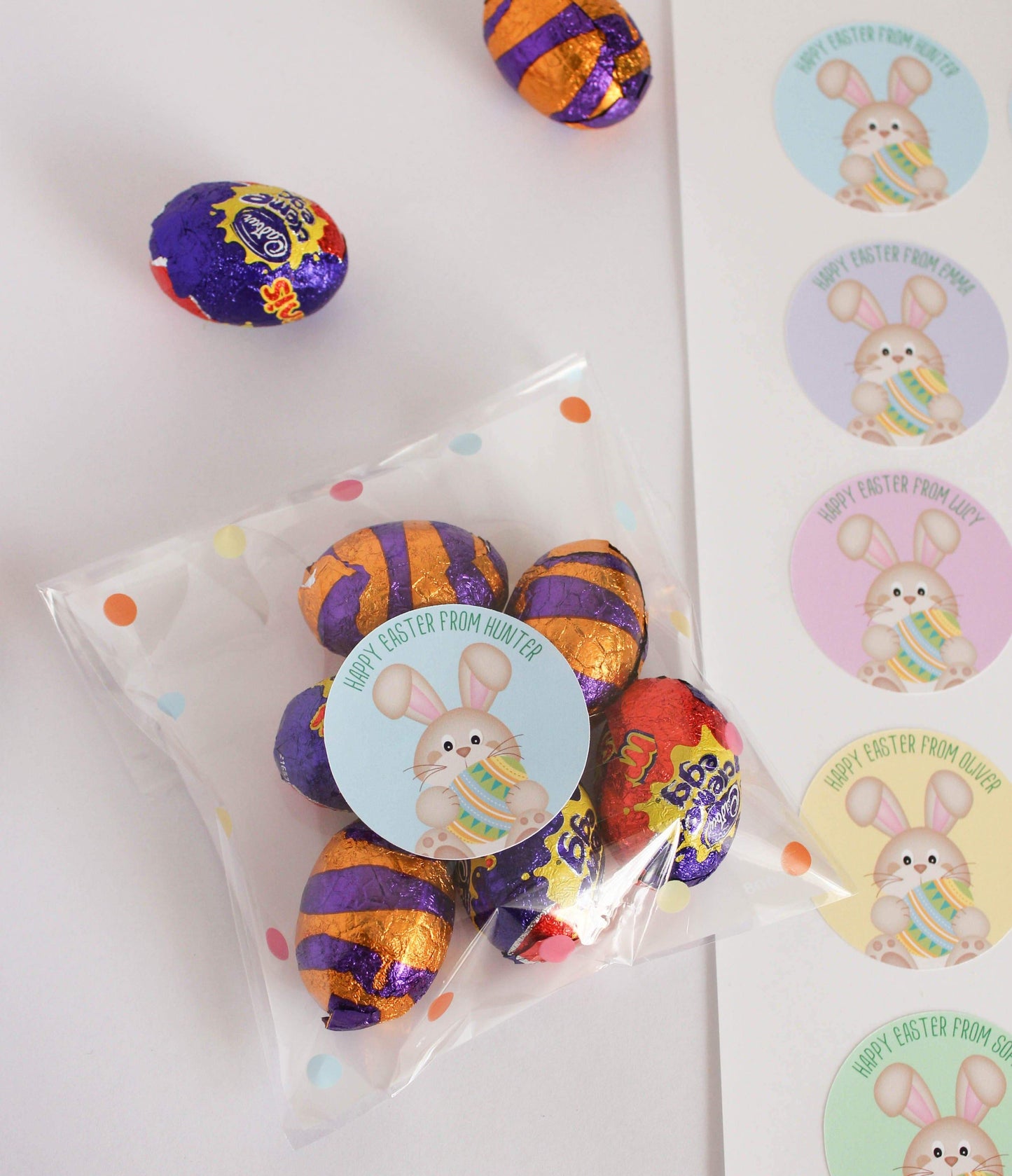 E&L Designs Easter Class Gift Stickers