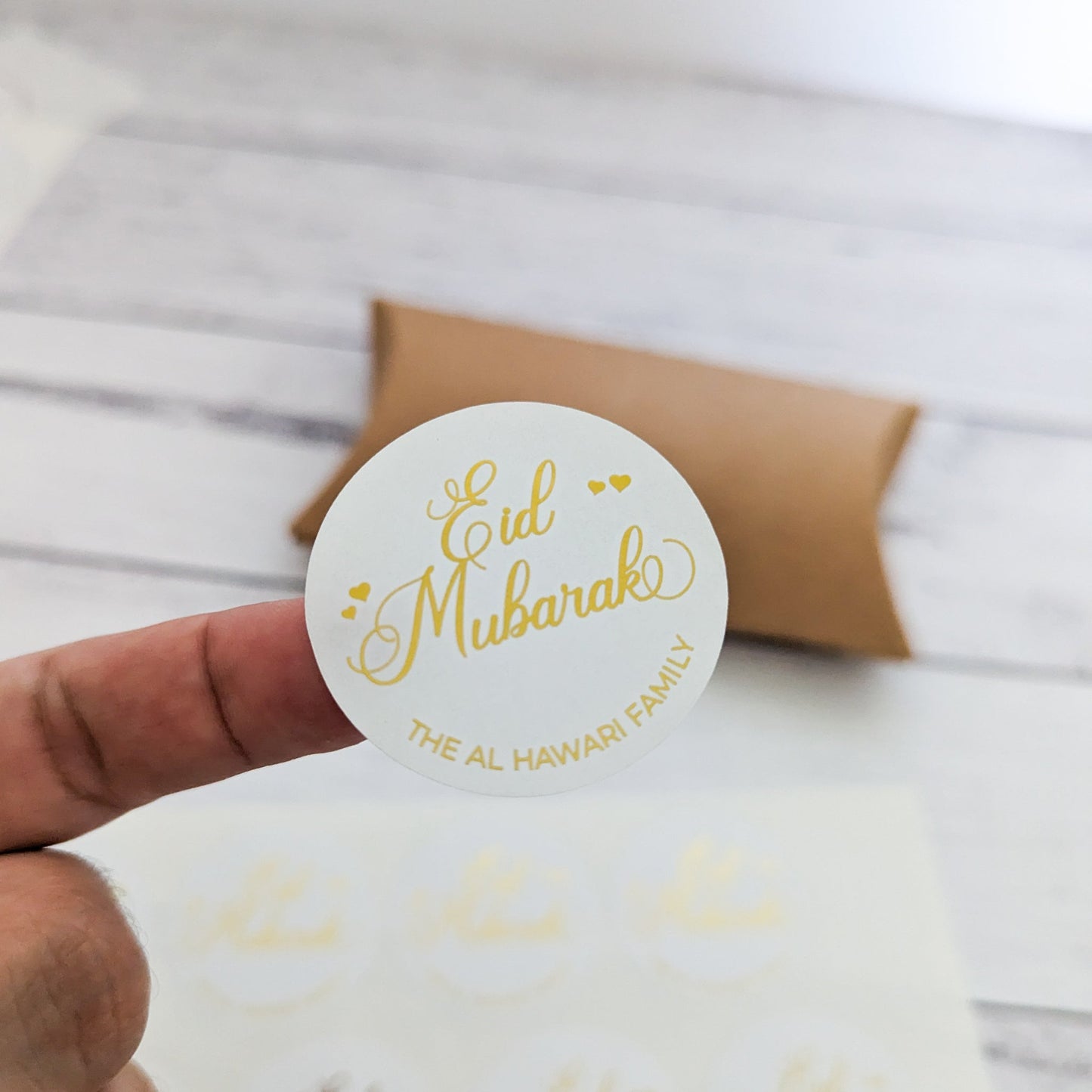 E&L Designs Eid Mubarak Family Stickers