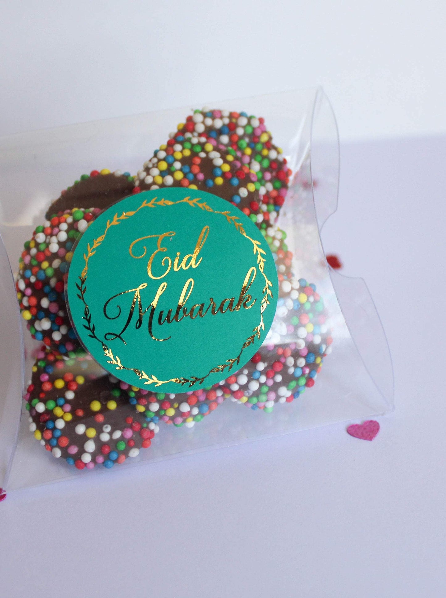E&L Designs Eid Mubarak Stickers Foiled Coloured Stickers