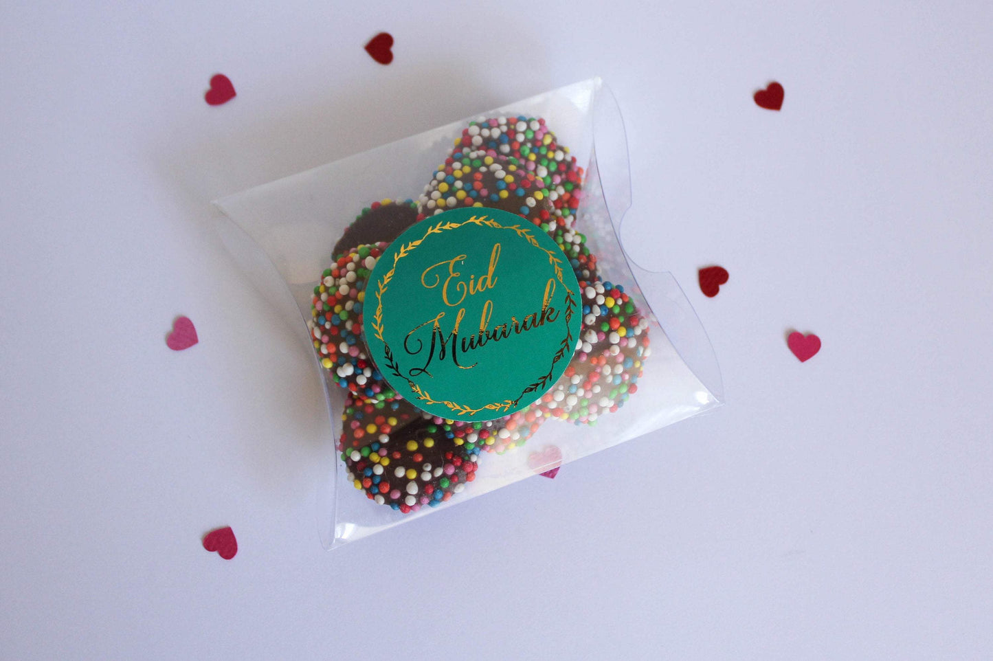 E&L Designs Eid Mubarak Stickers Foiled Coloured Stickers