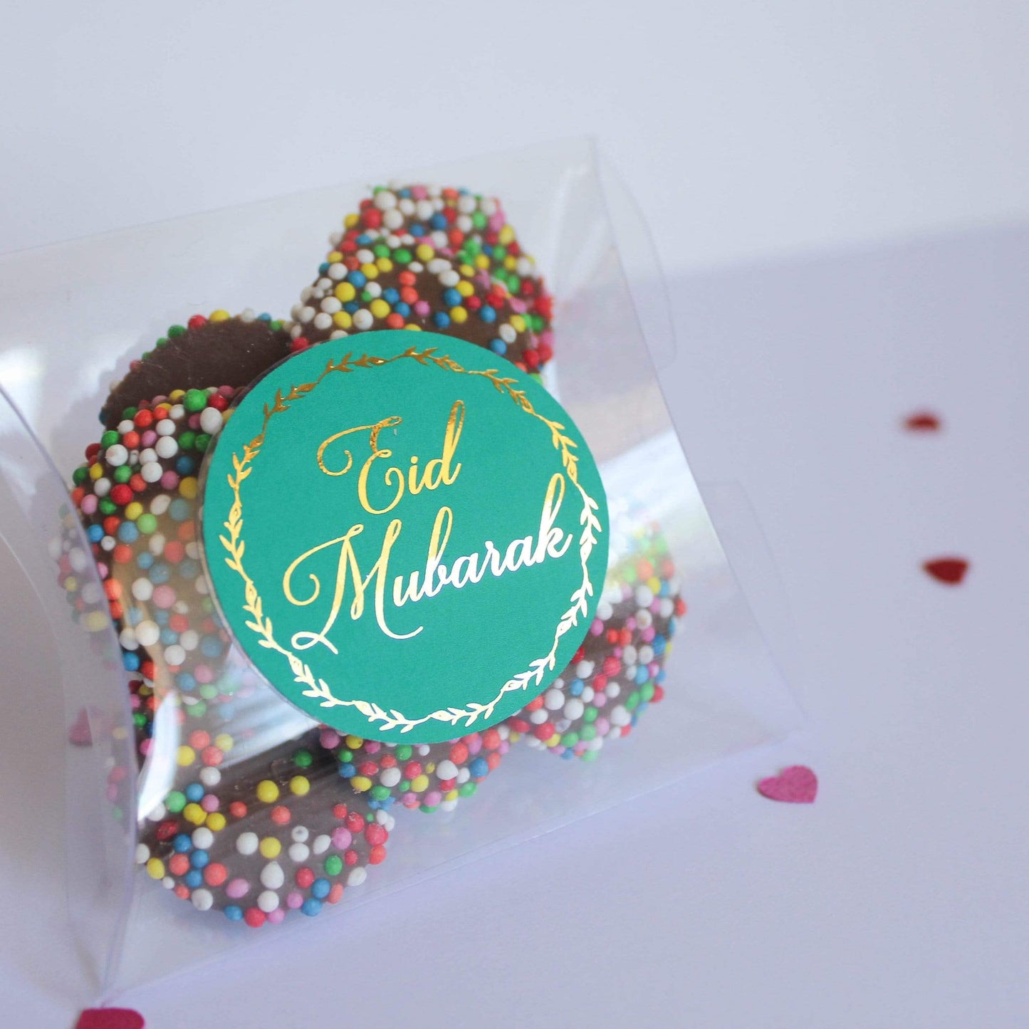 E&L Designs Eid Mubarak Stickers Foiled Coloured Stickers