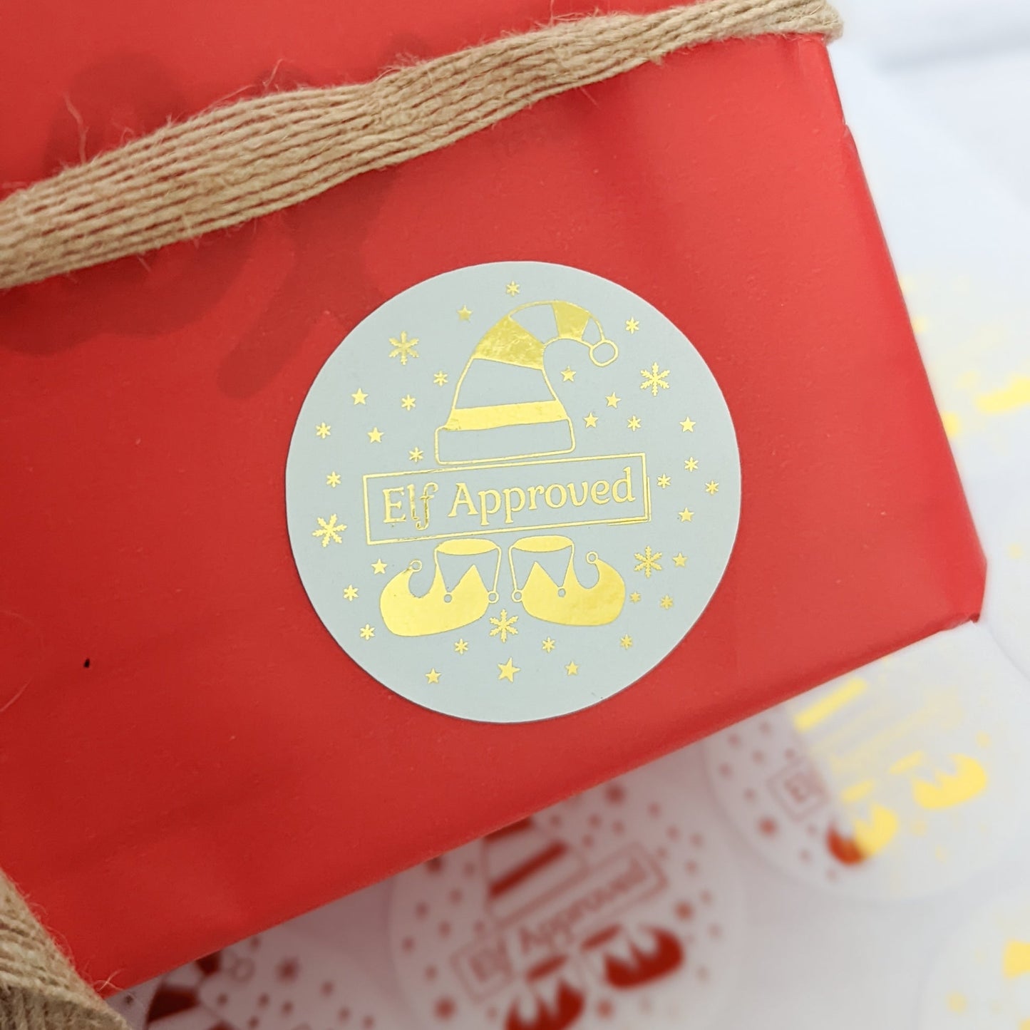 E&L Designs Elf Approved Stickers