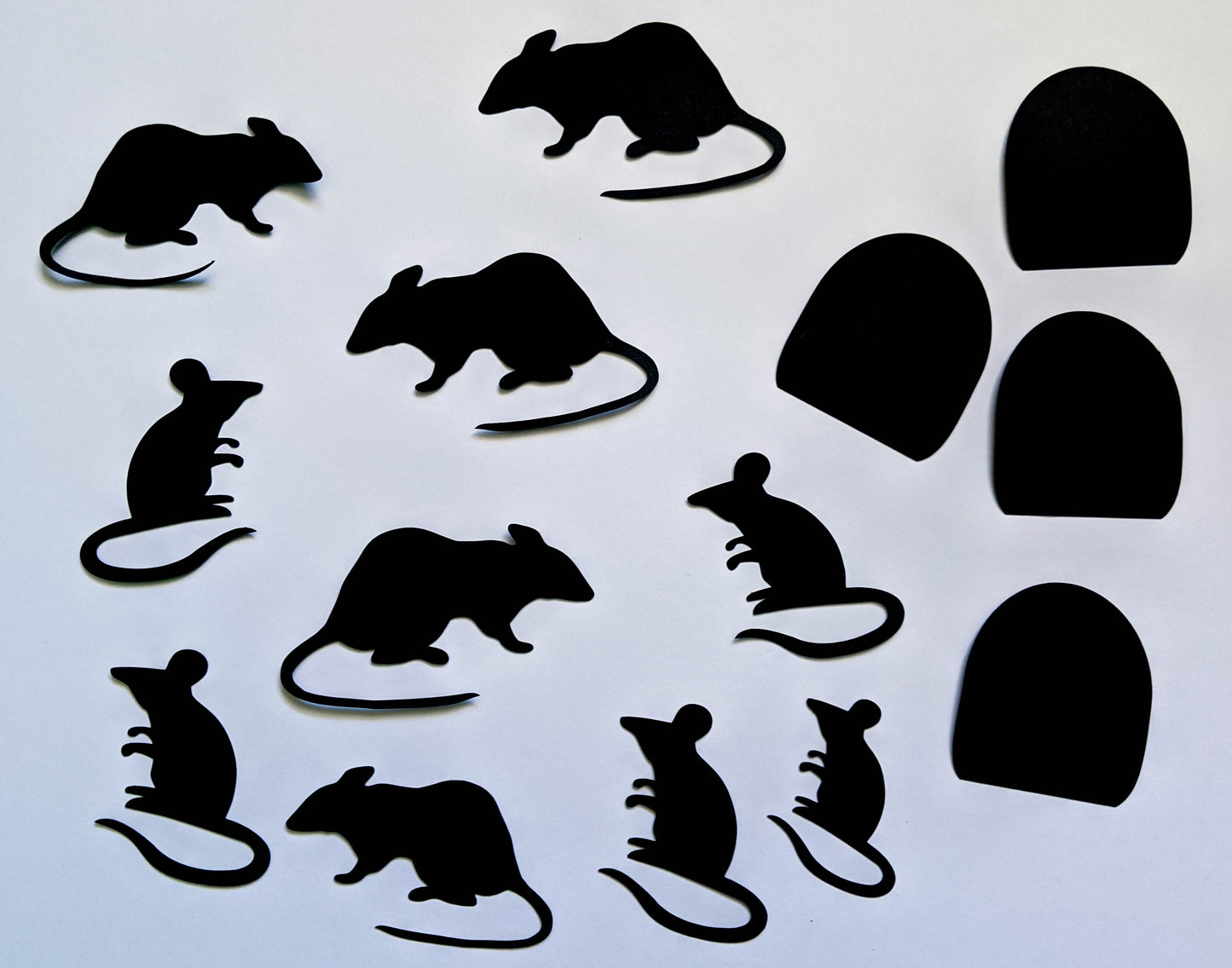 E&L Designs Halloween Paper Mice - Halloween Decorations