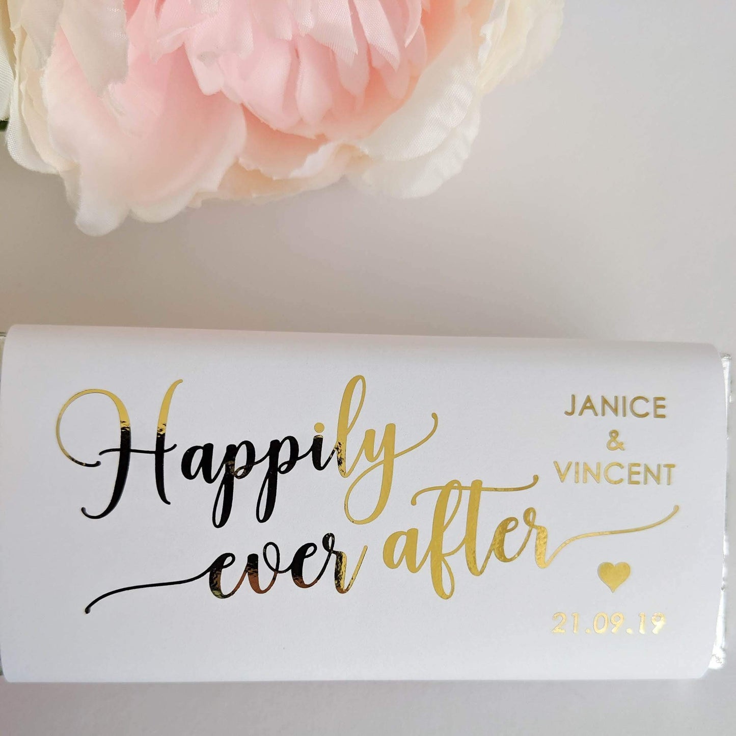 E&L Designs Happily Ever After Chocolate Wrappers x 10