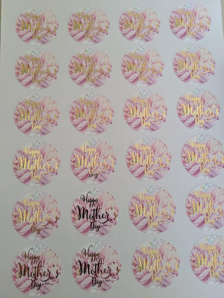 E&L Designs Happy Mother's Day Foil Stickers