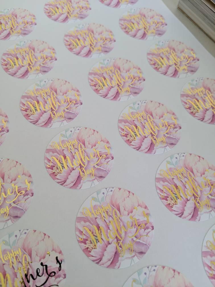 E&L Designs Happy Mother's Day Foil Stickers