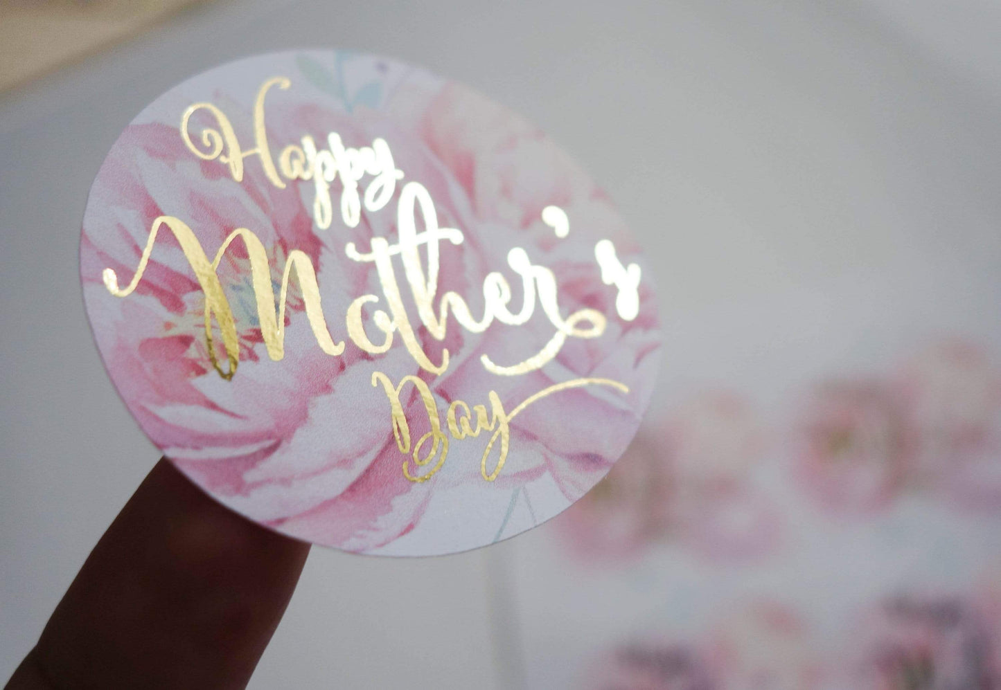 E&L Designs Happy Mother's Day Foil Stickers