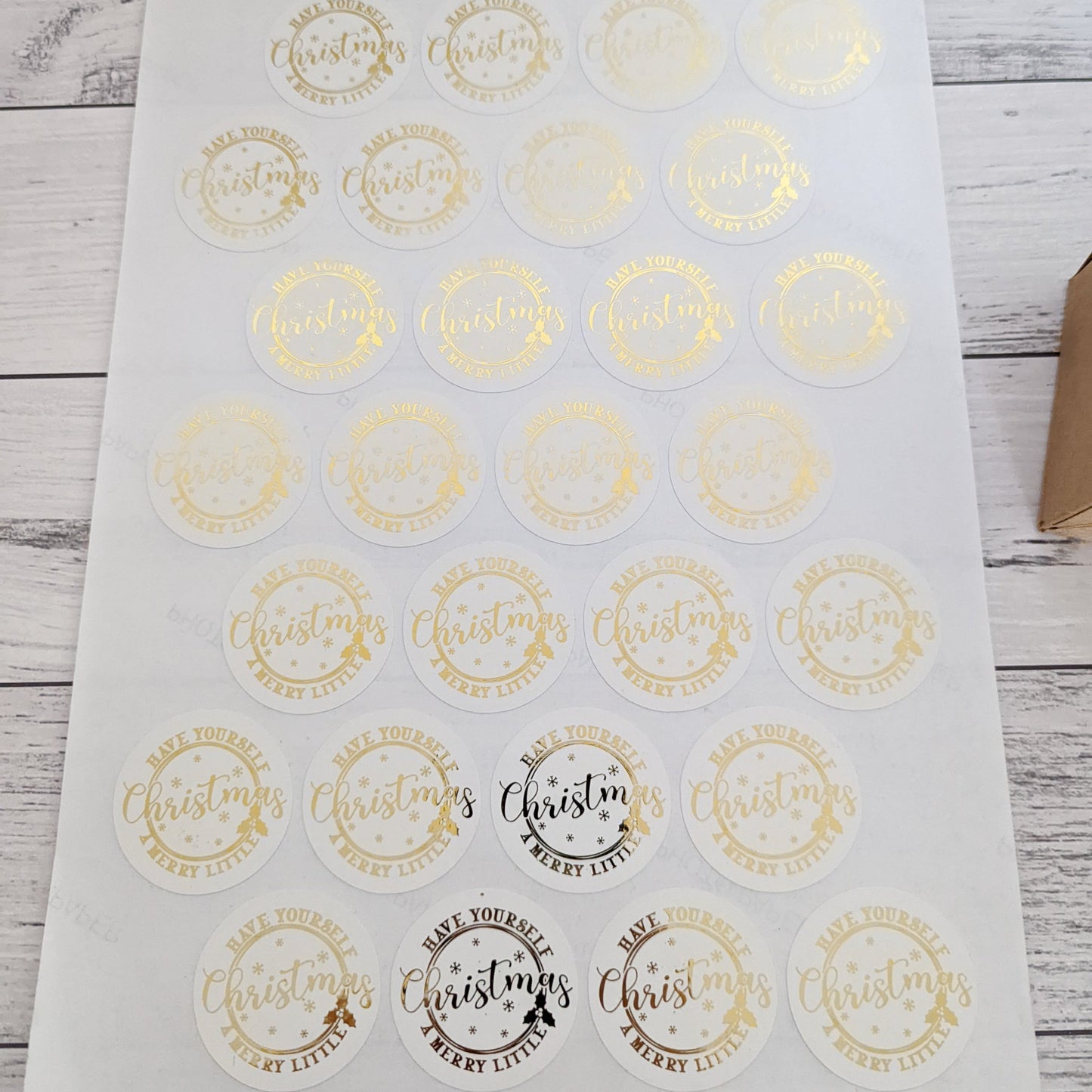 E&L Designs Have Yourself a Merry Christmas Stickers