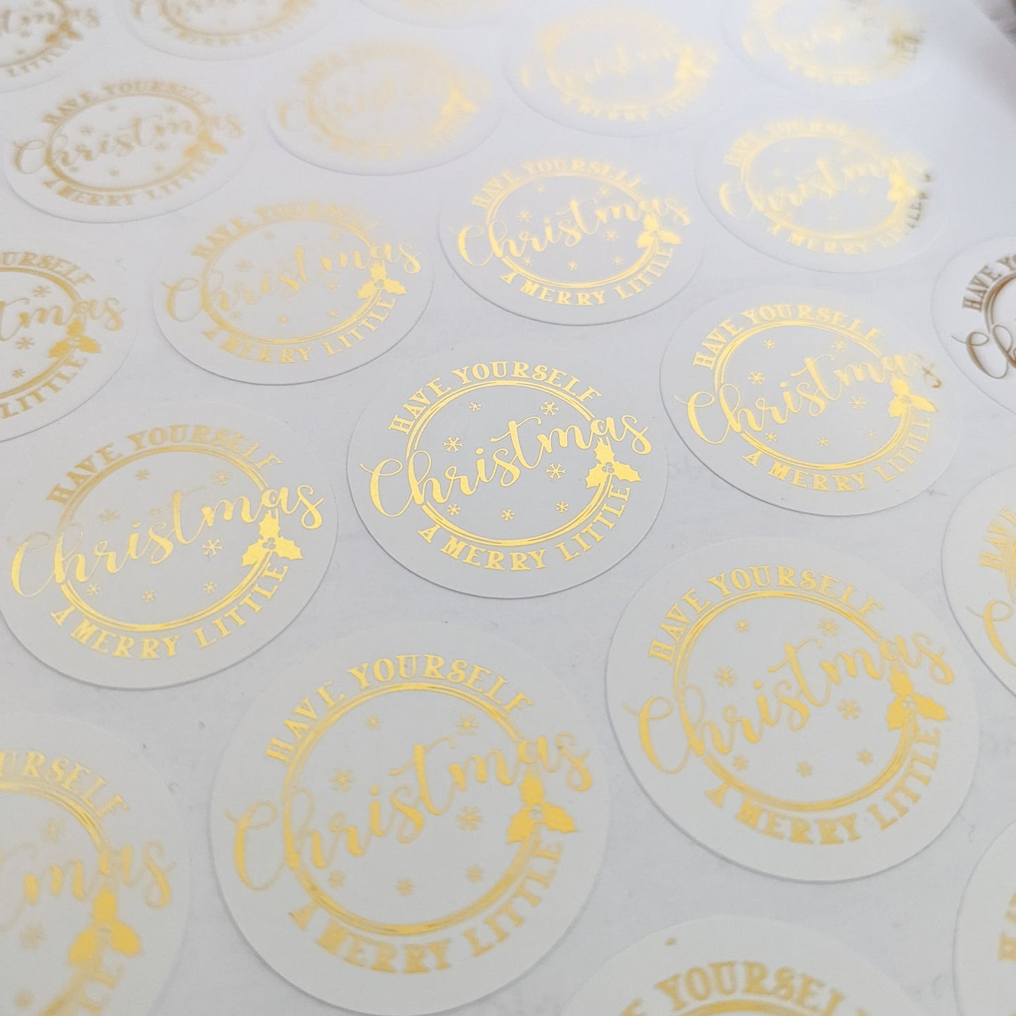 E&L Designs Have Yourself a Merry Christmas Stickers
