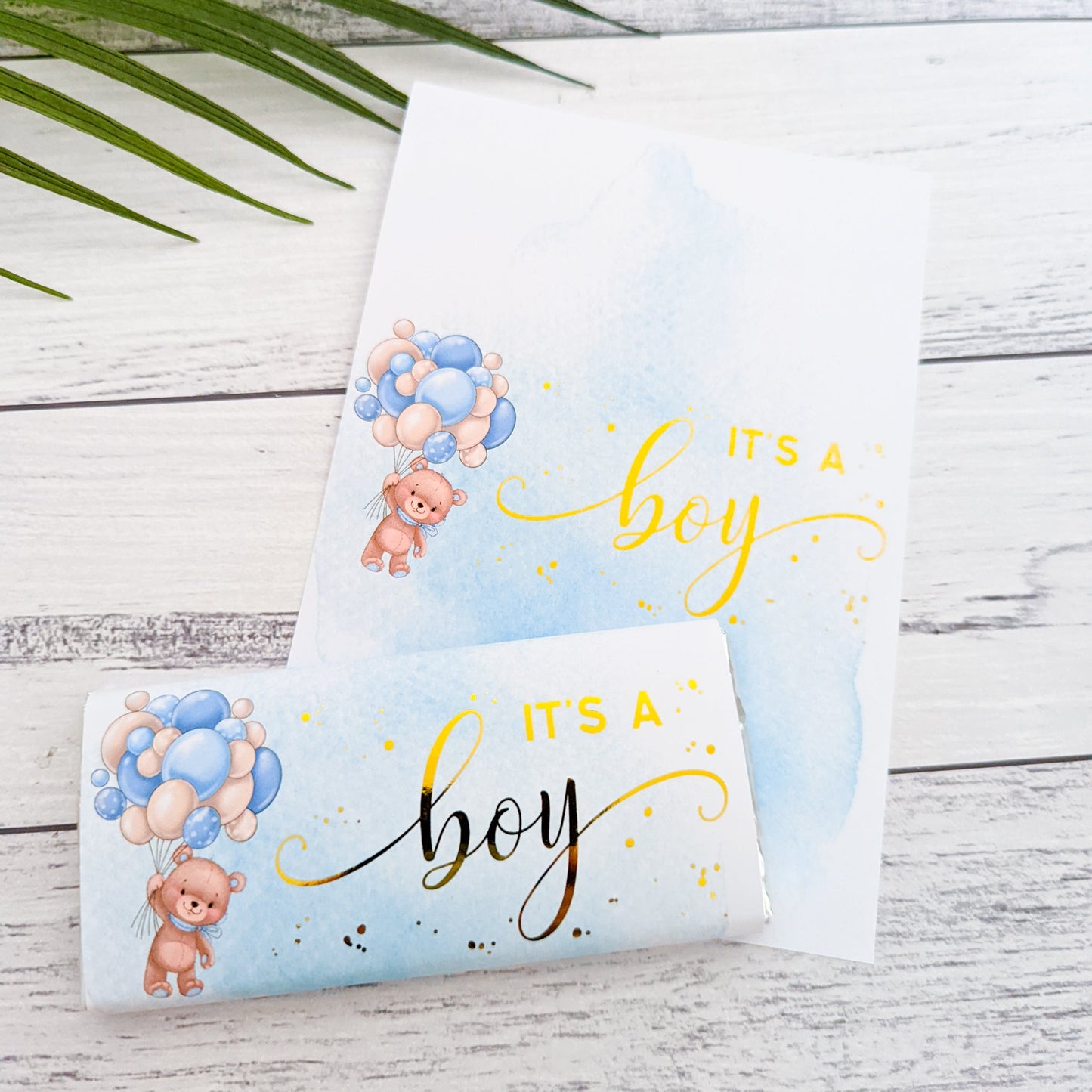 E&L Designs It's a Boy / Girl Chocolate Wrappers, Set of 10