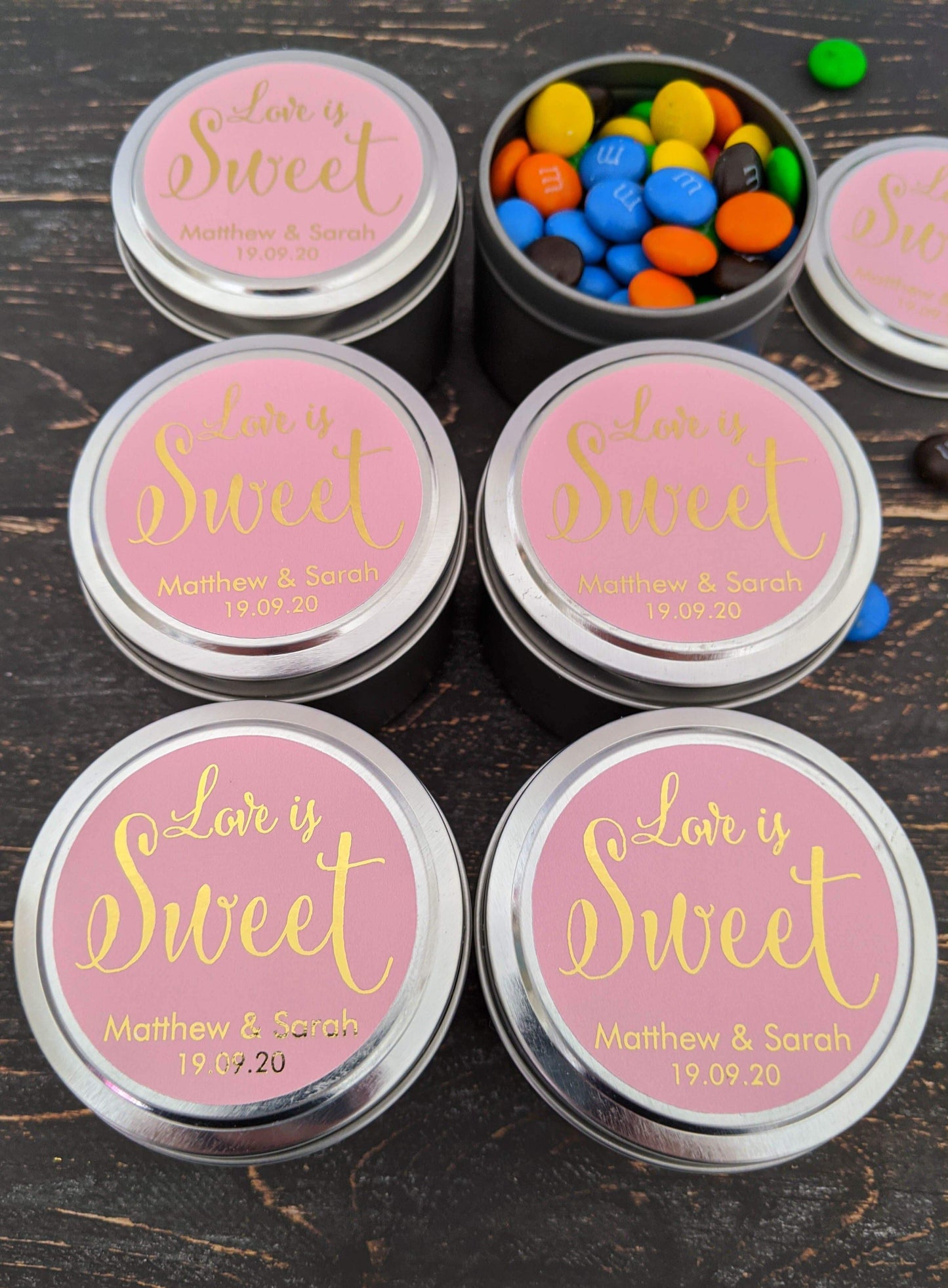 E&L Designs Love is Sweet Colour Foil Stickers