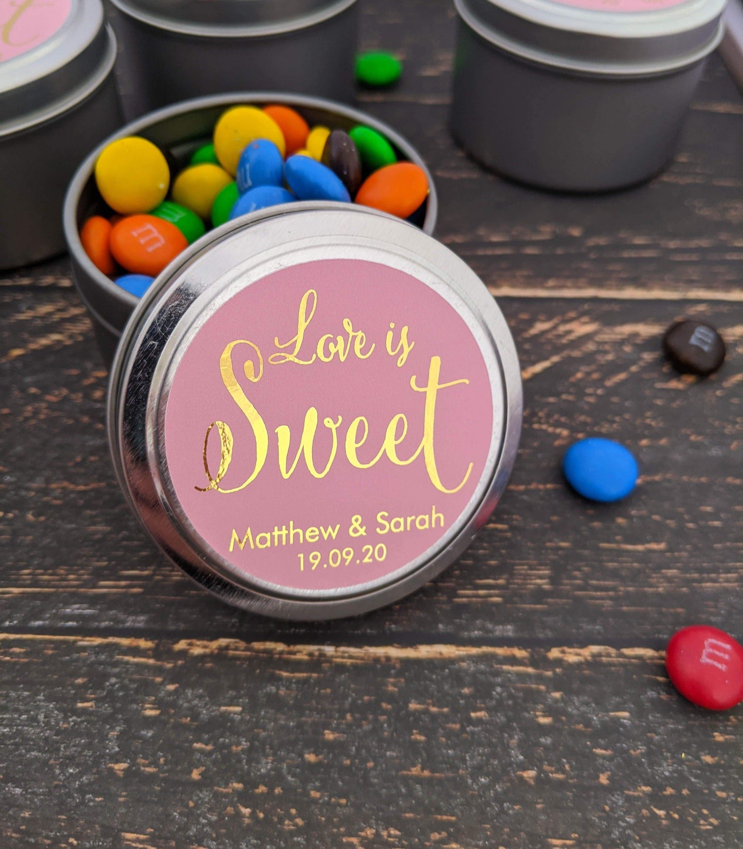 E&L Designs Love is Sweet Colour Foil Stickers