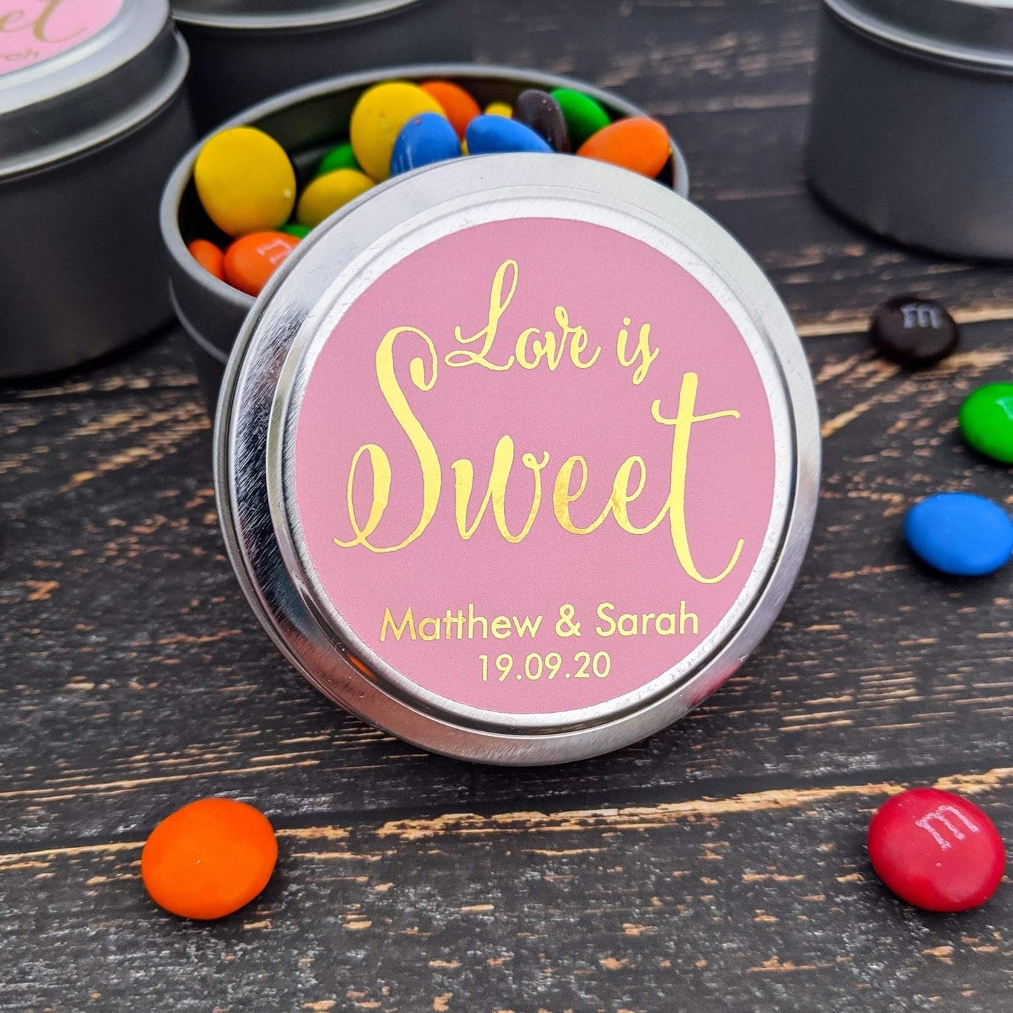 E&L Designs Love is Sweet Pastel Foil Stickers
