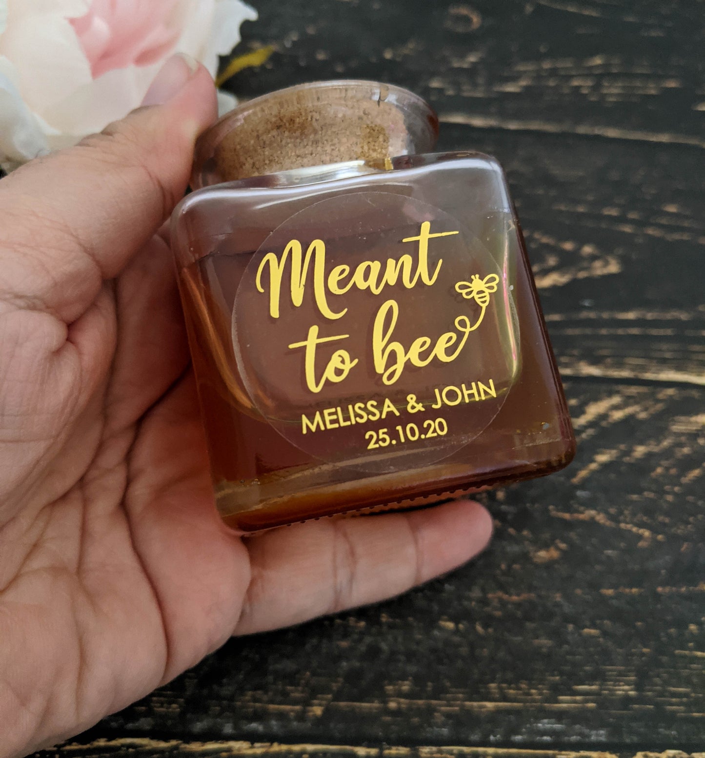 E&L Designs Meant To Bee Clear Foil Stickers