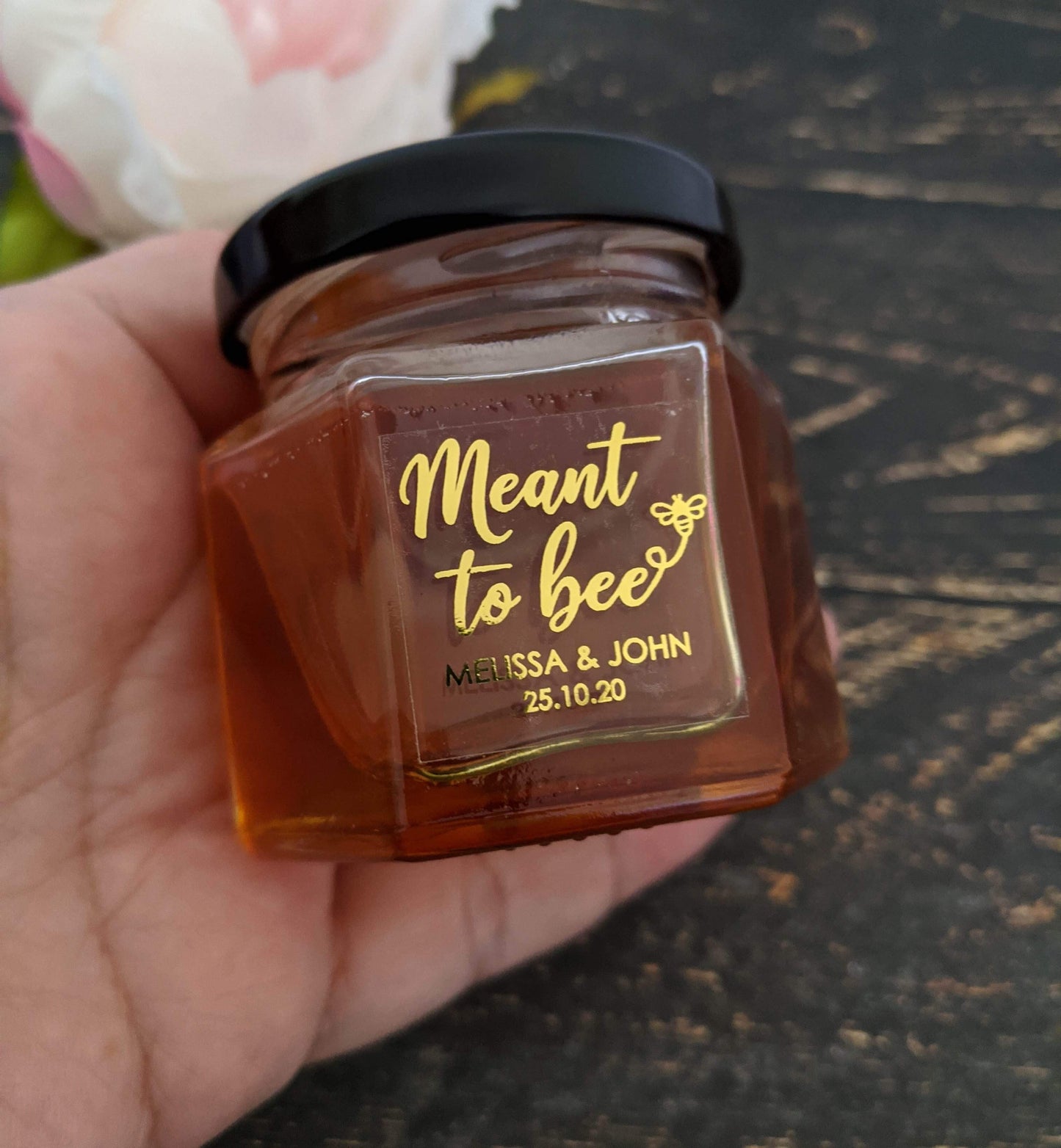 E&L Designs Meant To Bee Clear Foil Stickers