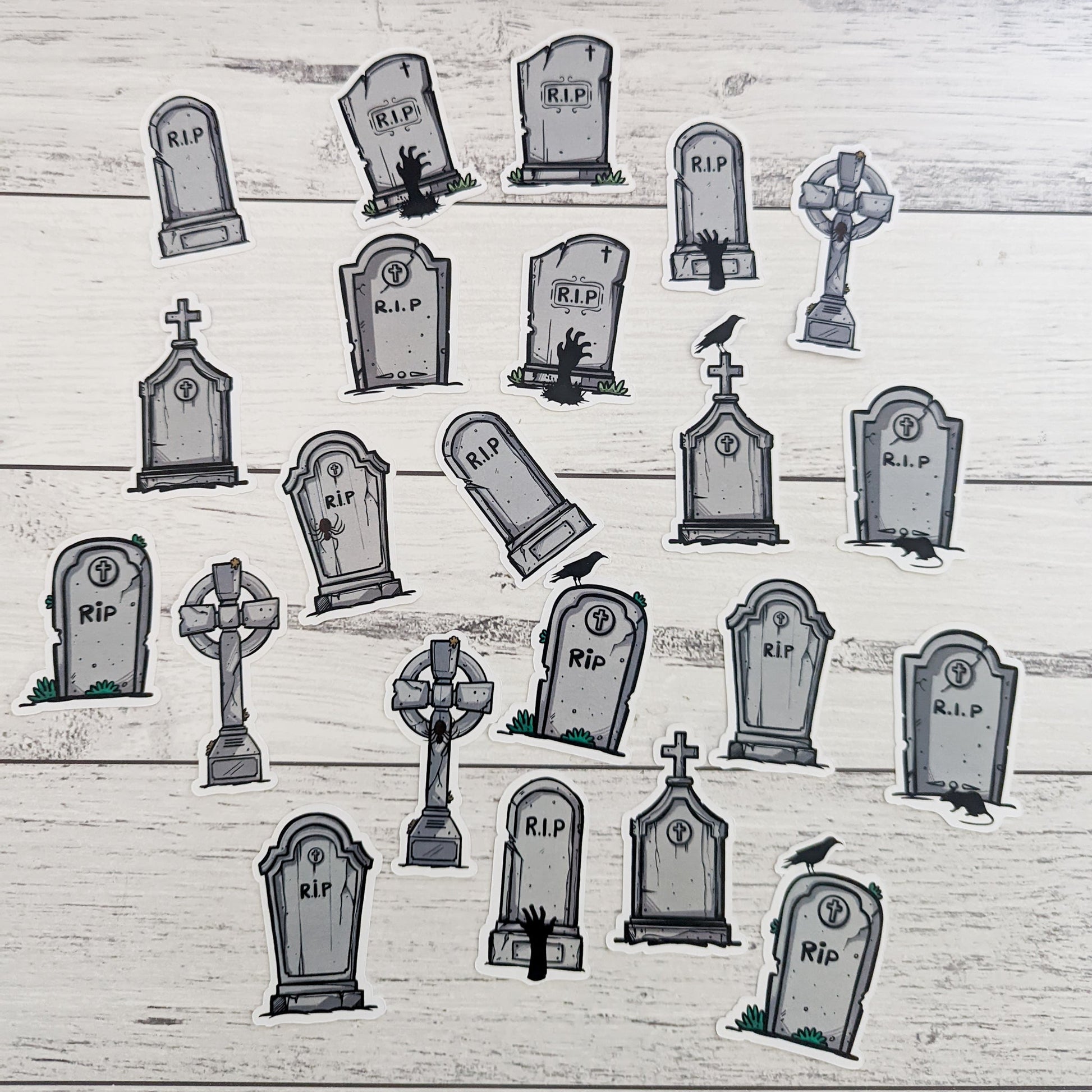 E&L Designs Mini Grave Tombstones x 22