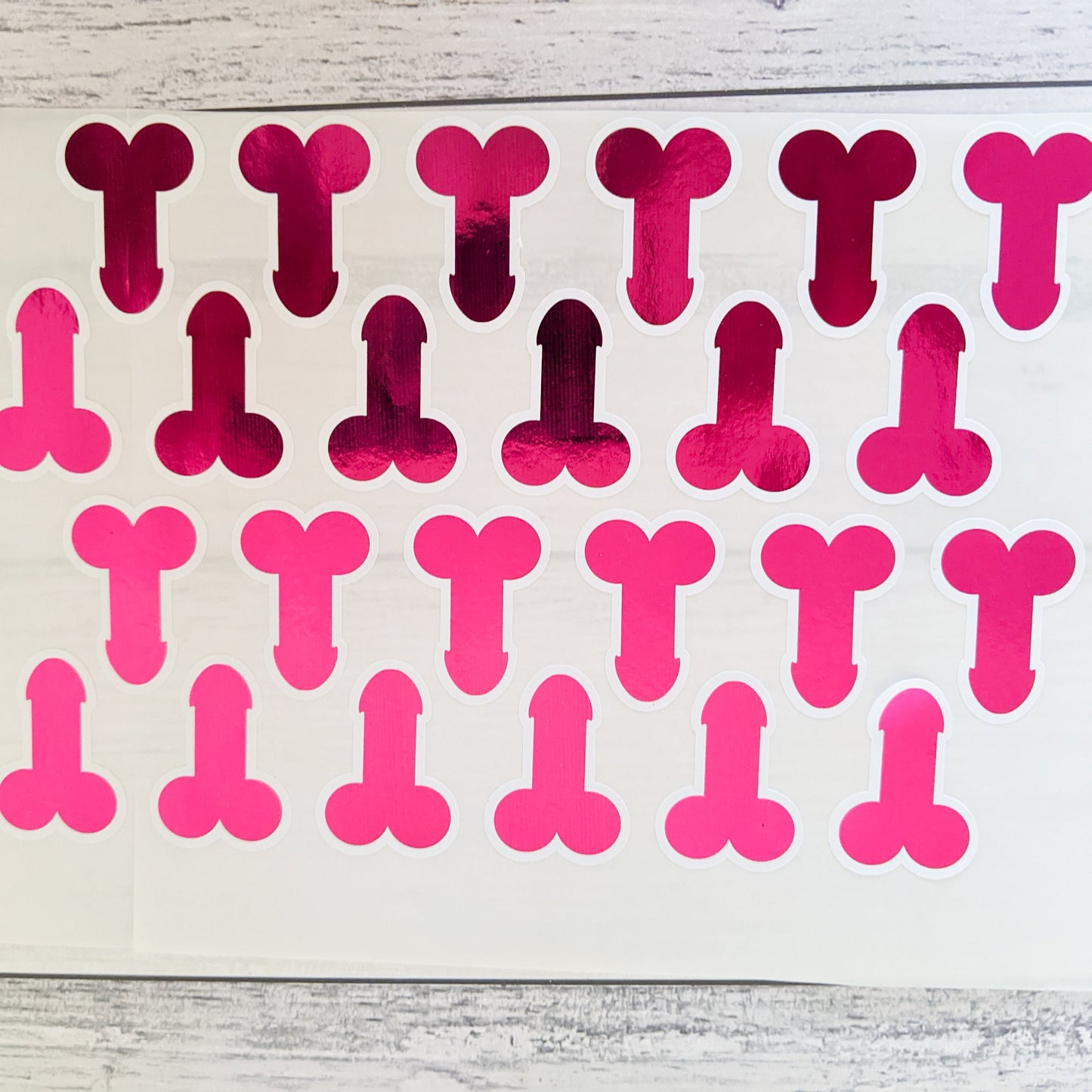 E&L Designs Penis Stickers