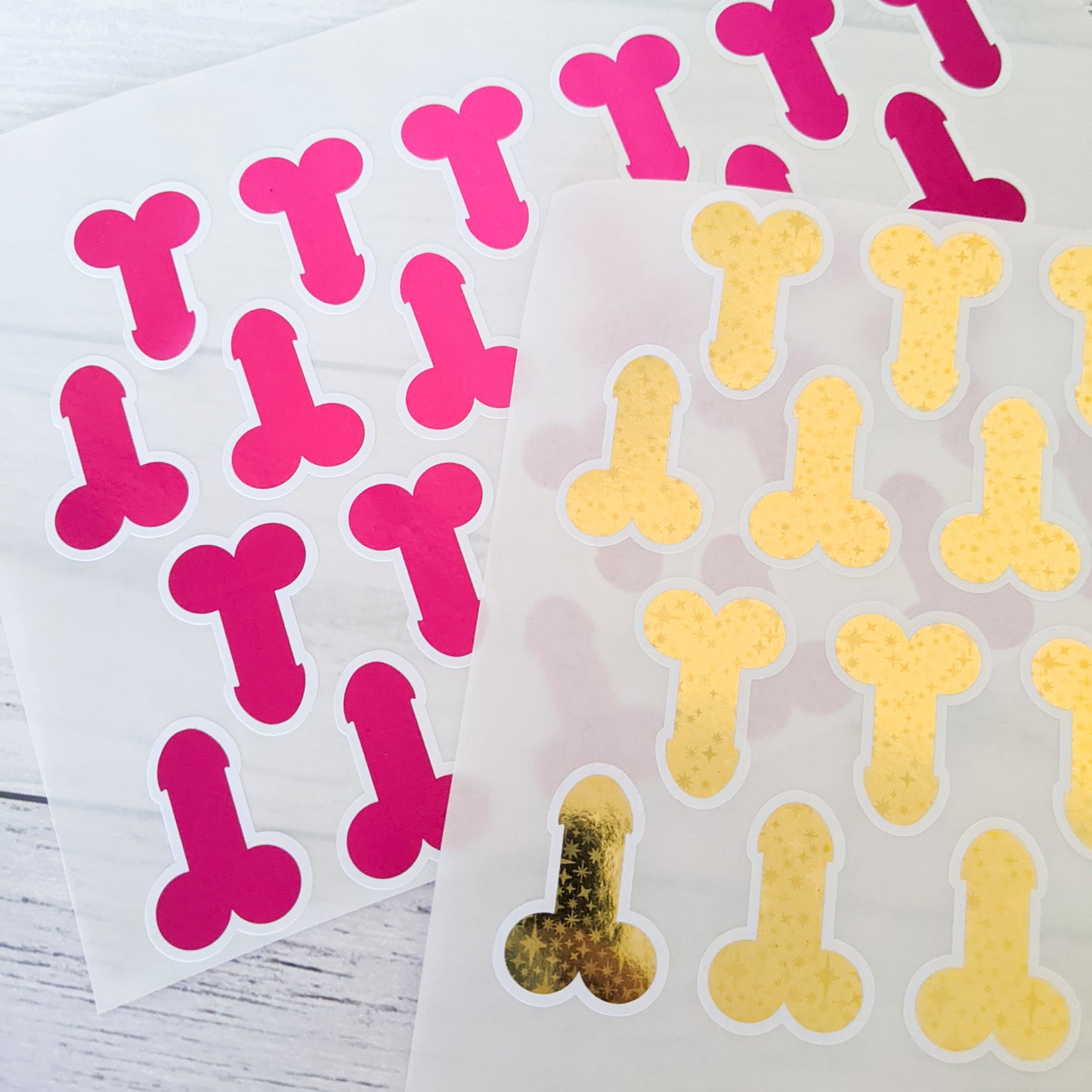 E&L Designs Penis Stickers