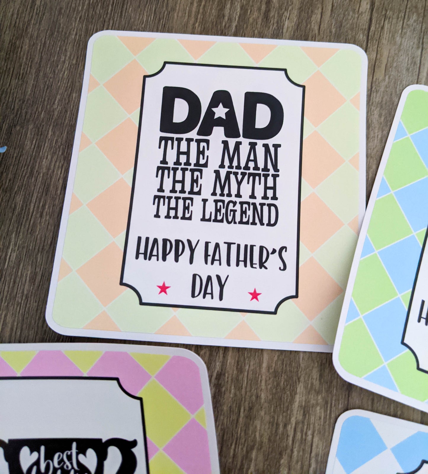 E&L Designs Personalised Beer Bottle Labels - Father's Day