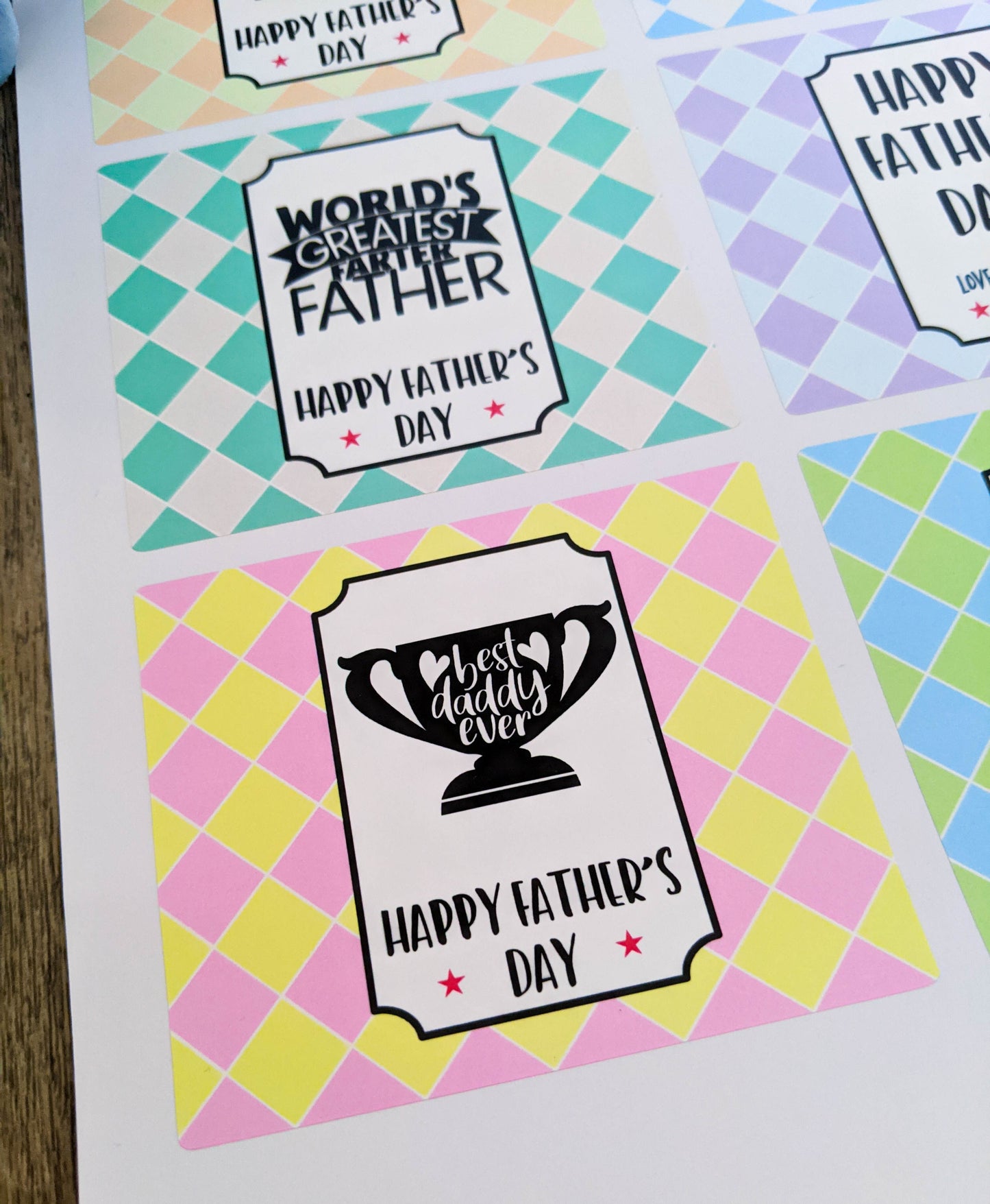 E&L Designs Personalised Beer Bottle Labels - Father's Day