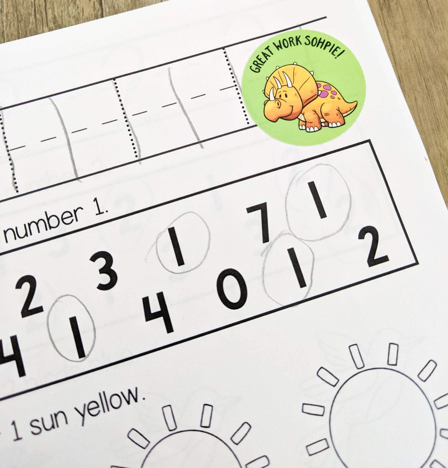 E&L Designs Personalised Homeschool Stickers