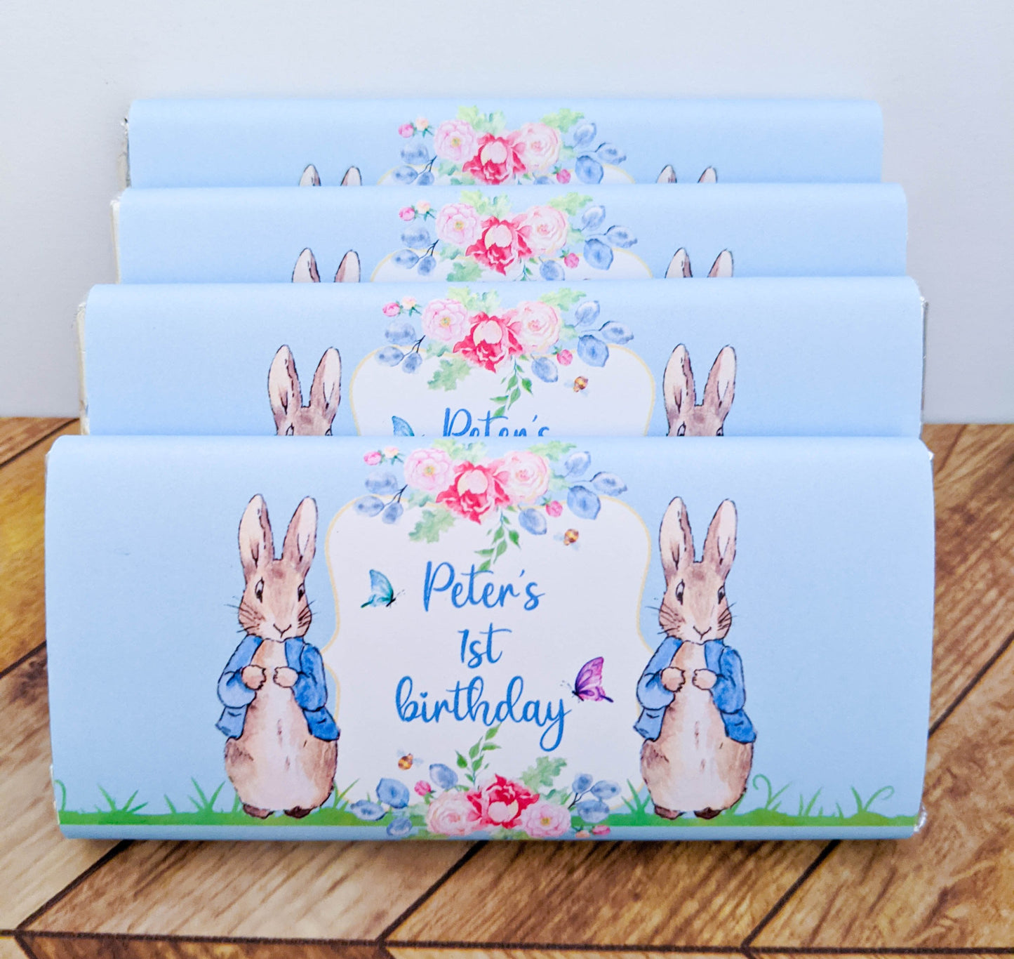 E&L Designs Peter Rabbit Chocolate Wrappers, Set of 10