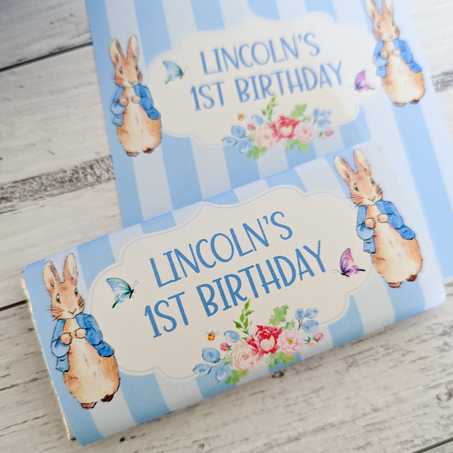 E&L Designs Peter Rabbit Chocolate Wrappers, Set of 10