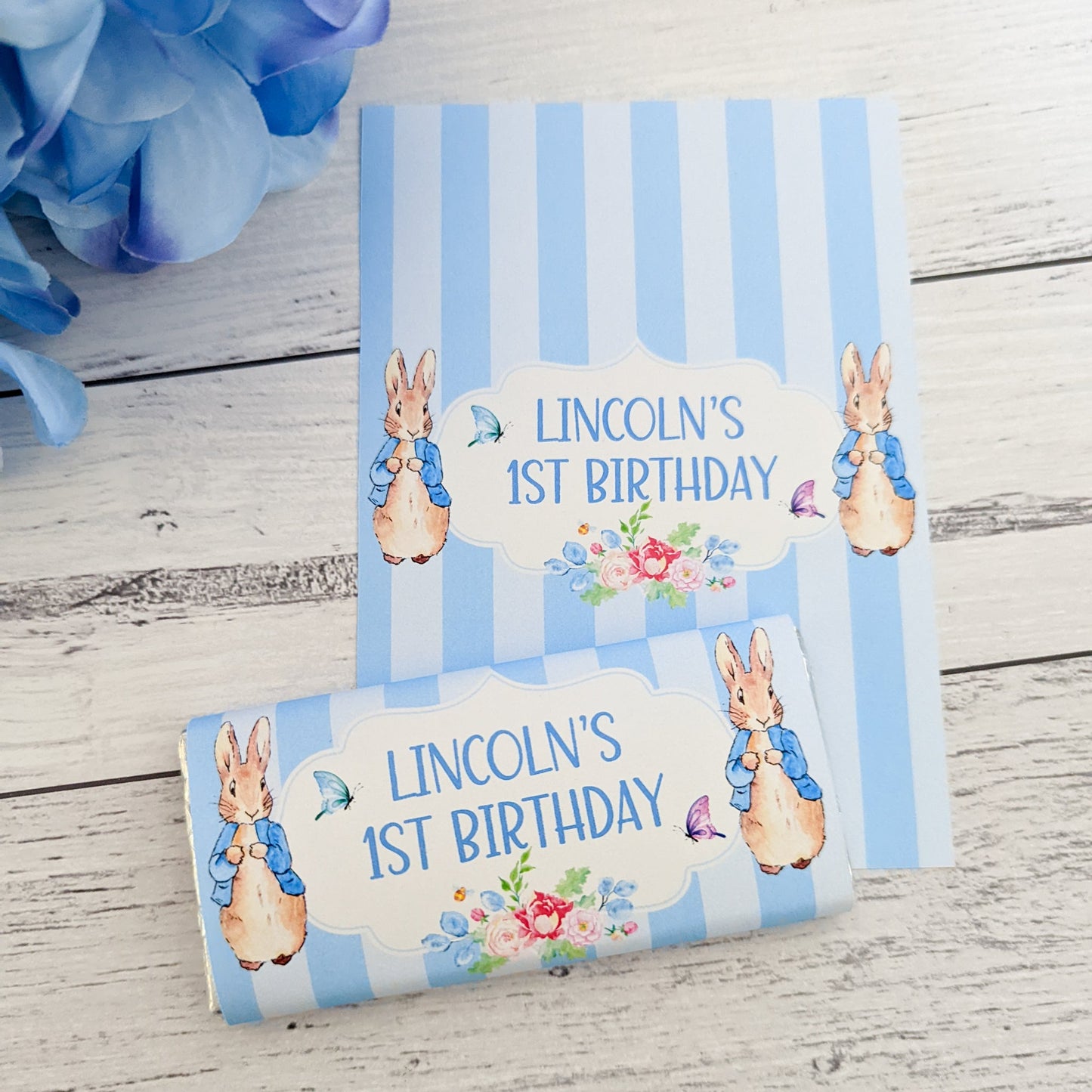 E&L Designs Peter Rabbit Chocolate Wrappers, Set of 10