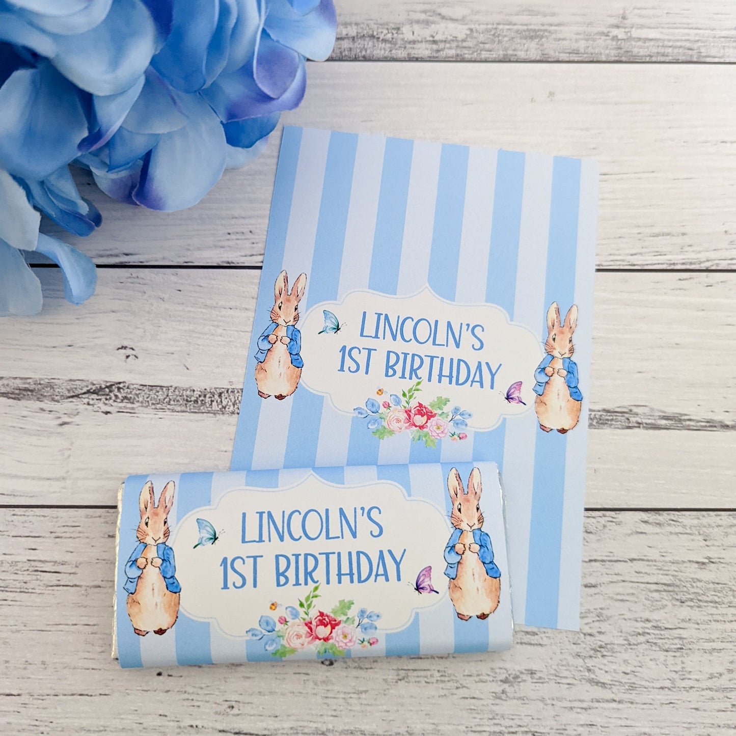 E&L Designs Peter Rabbit Chocolate Wrappers, Set of 10