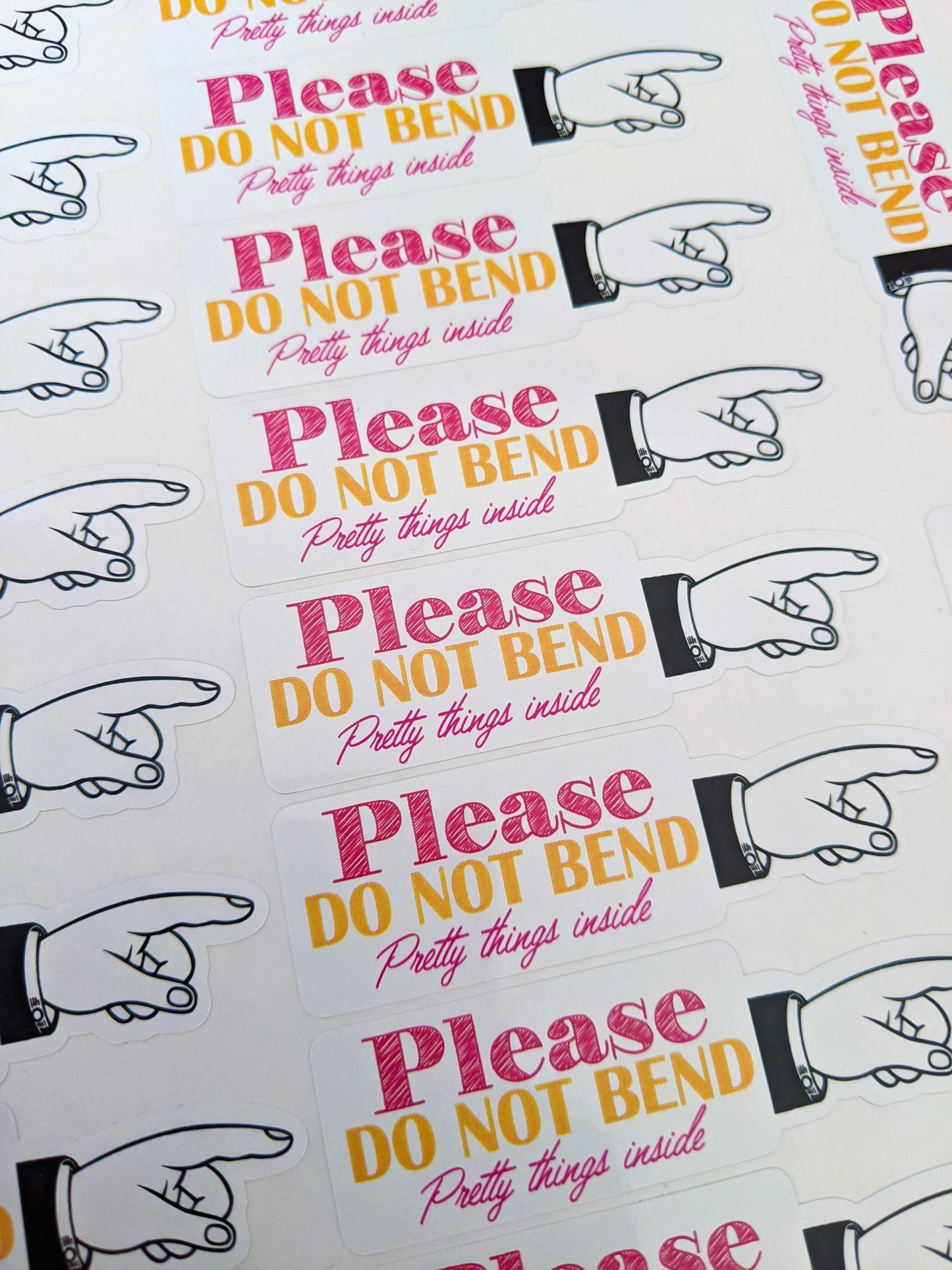 E&L Designs Please Do Not Bend - Pretty Things Inside