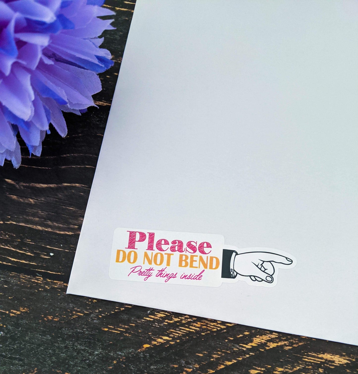 E&L Designs Please Do Not Bend - Pretty Things Inside