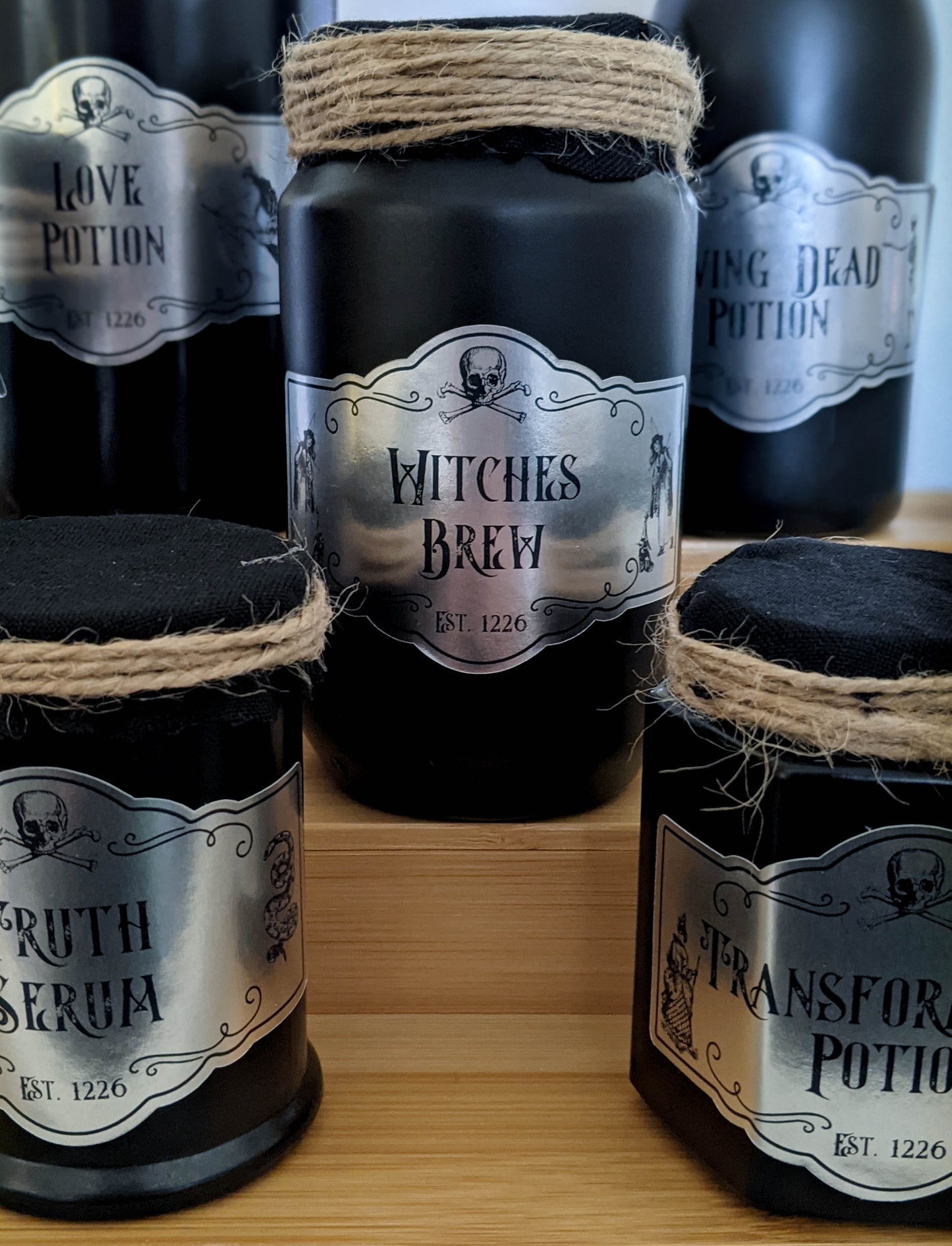 E&L Designs Silver Potion Labels, Limited Edition