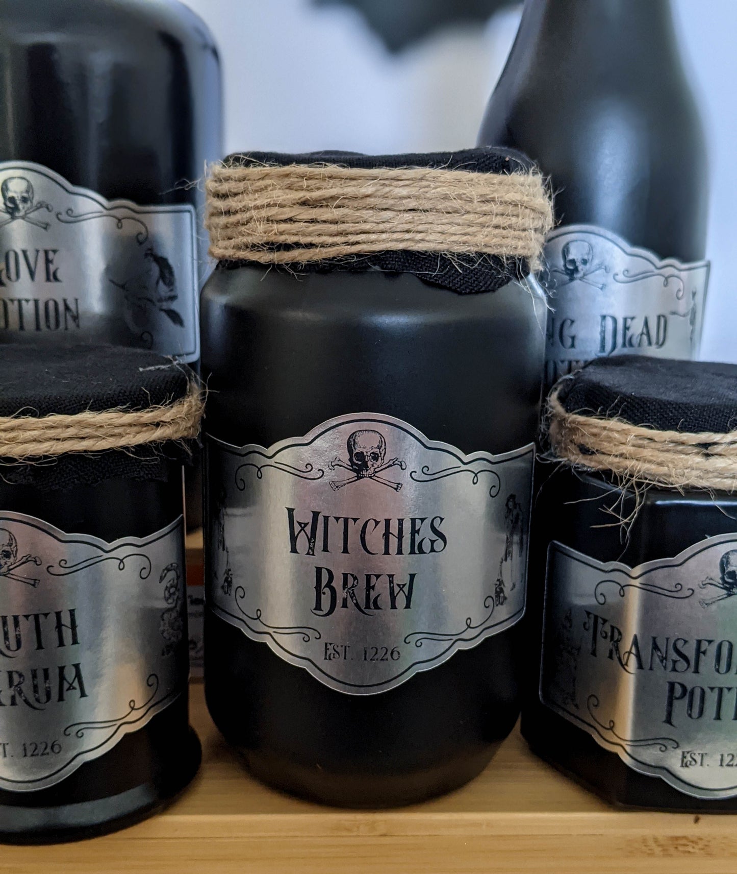 E&L Designs Silver Potion Labels, Limited Edition