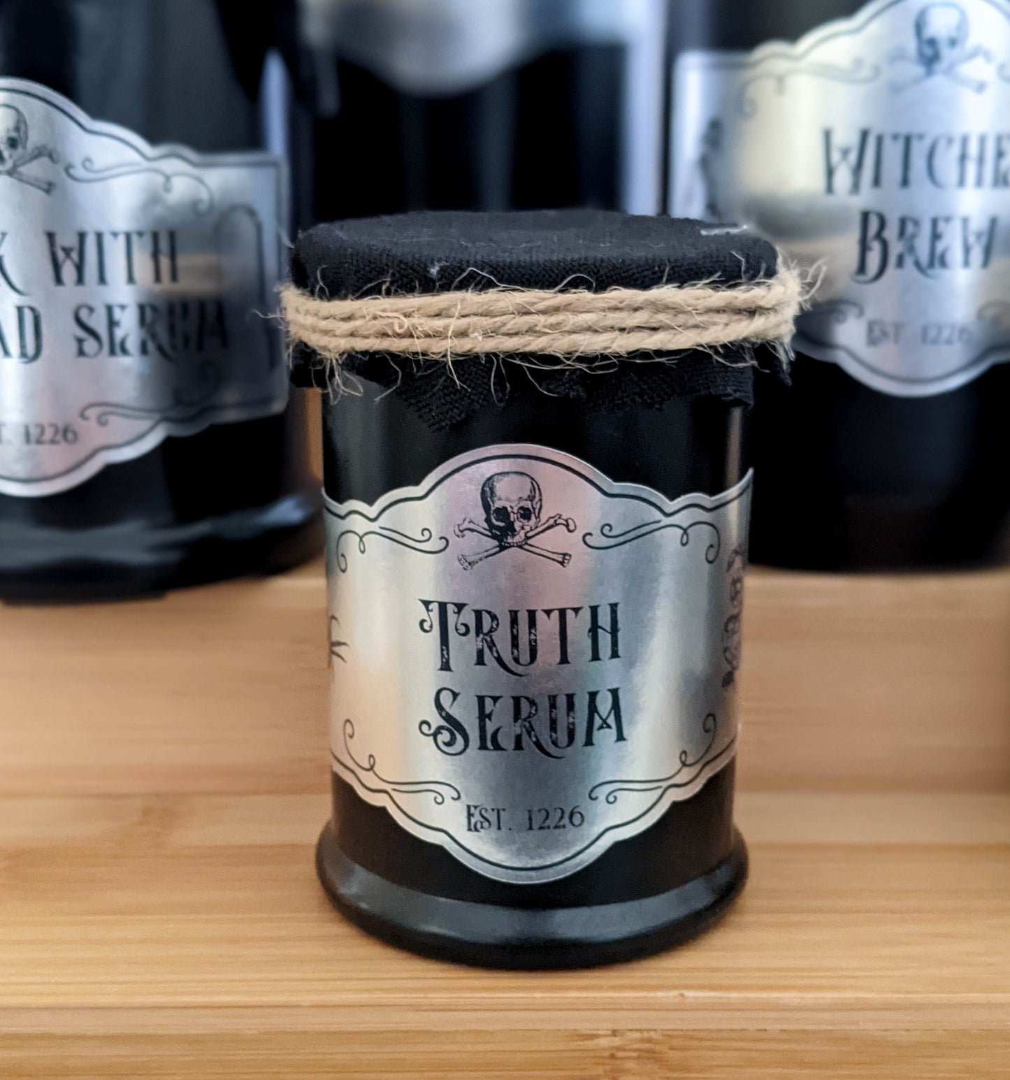 E&L Designs Silver Potion Labels, Limited Edition