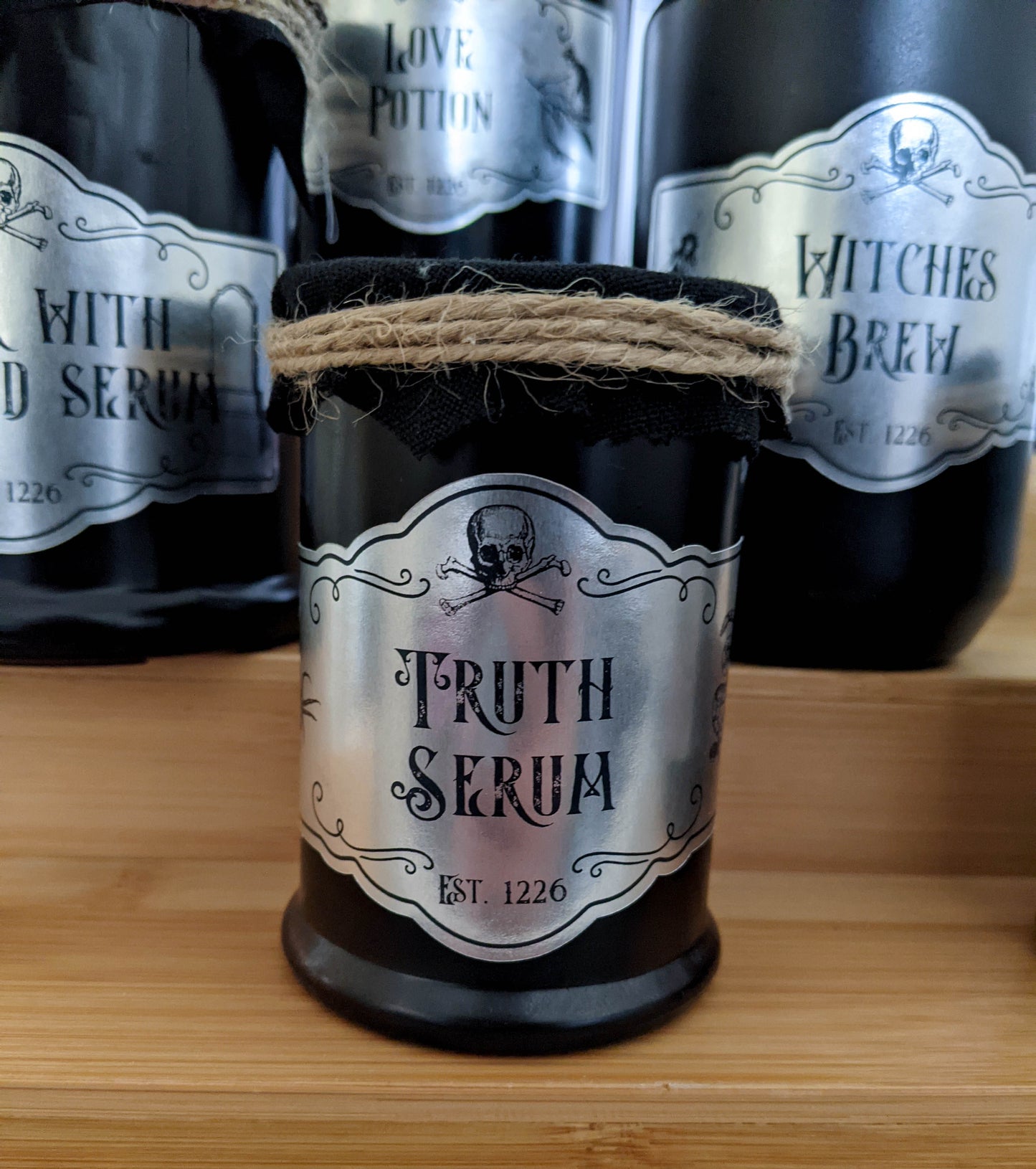 E&L Designs Silver Potion Labels, Limited Edition