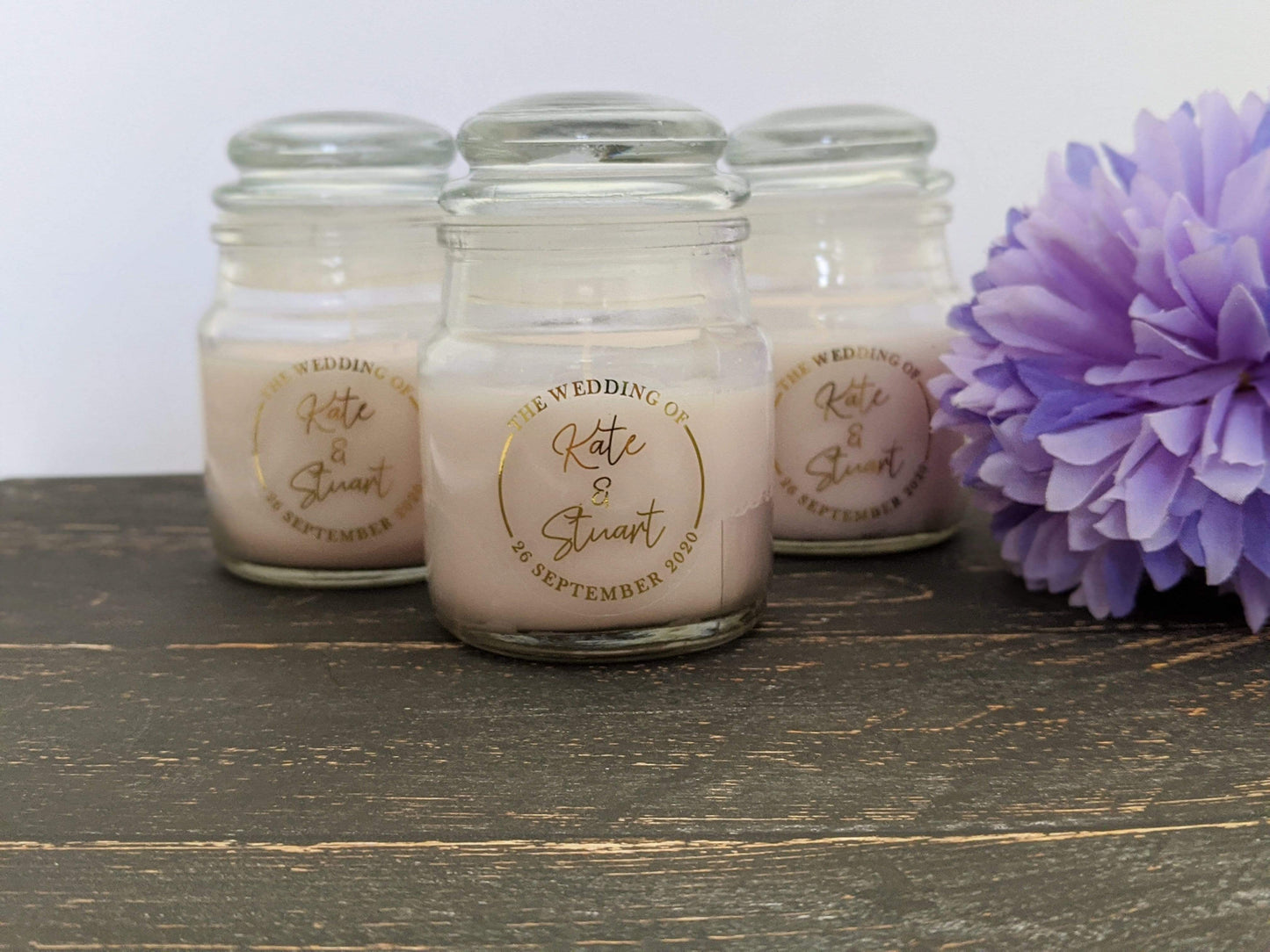 E&L Designs The Wedding of Clear Foil Stickers